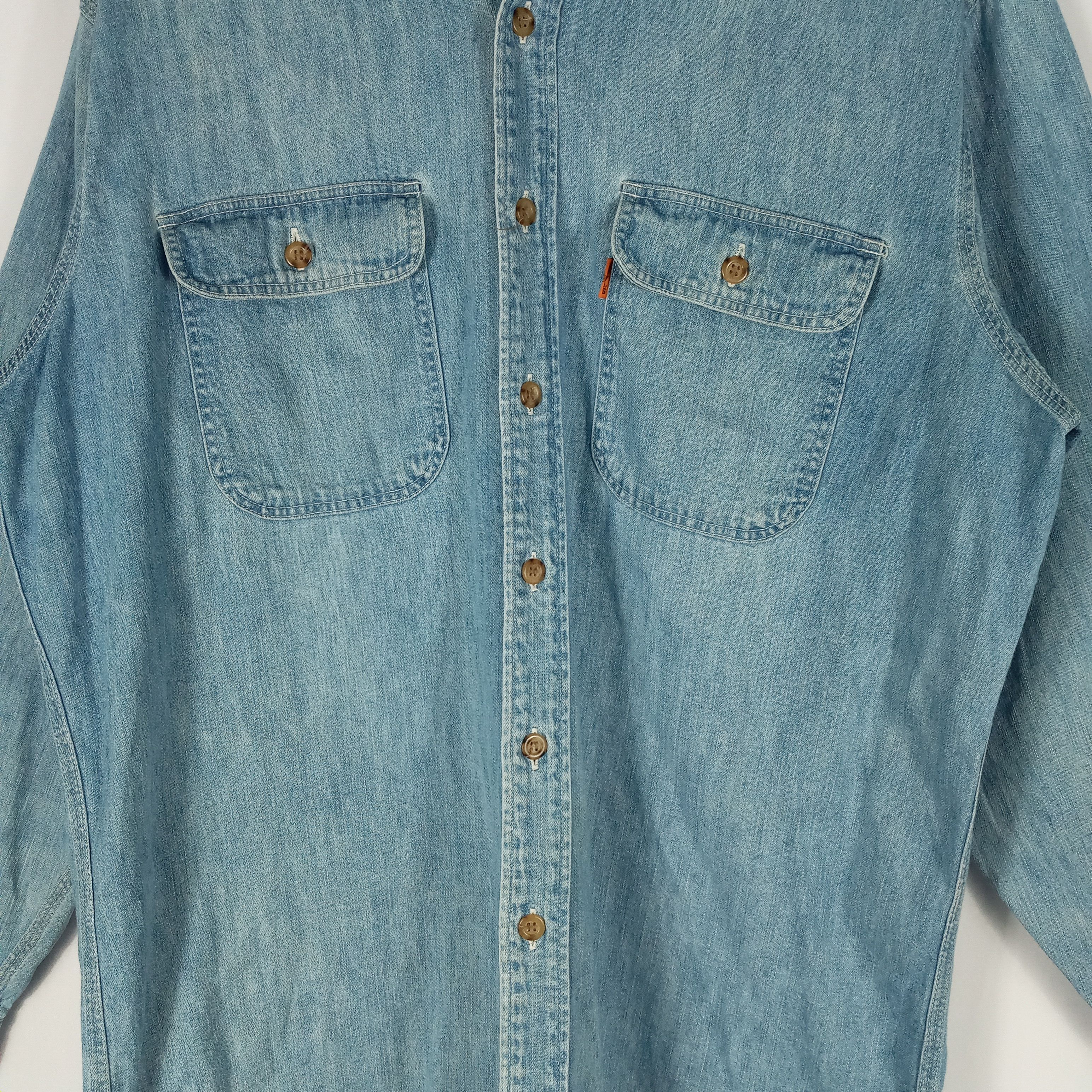 Levi's × Vintage Vintage Levis Western Cowboy Styles Buttons Shirt Size US L / EU 52-54 / 3 - 2 Thumbnail