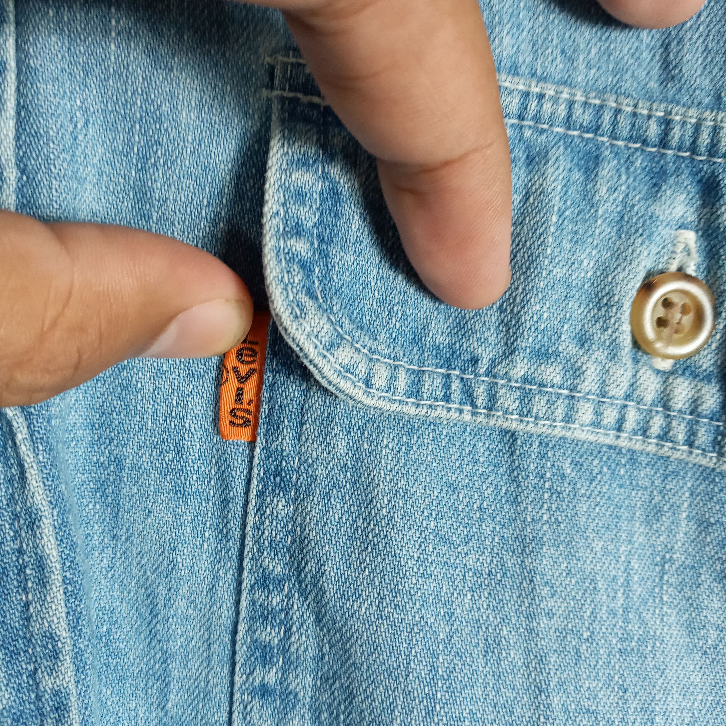 Levi's × Vintage Vintage Levis Western Cowboy Styles Buttons Shirt Size US L / EU 52-54 / 3 - 6 Thumbnail