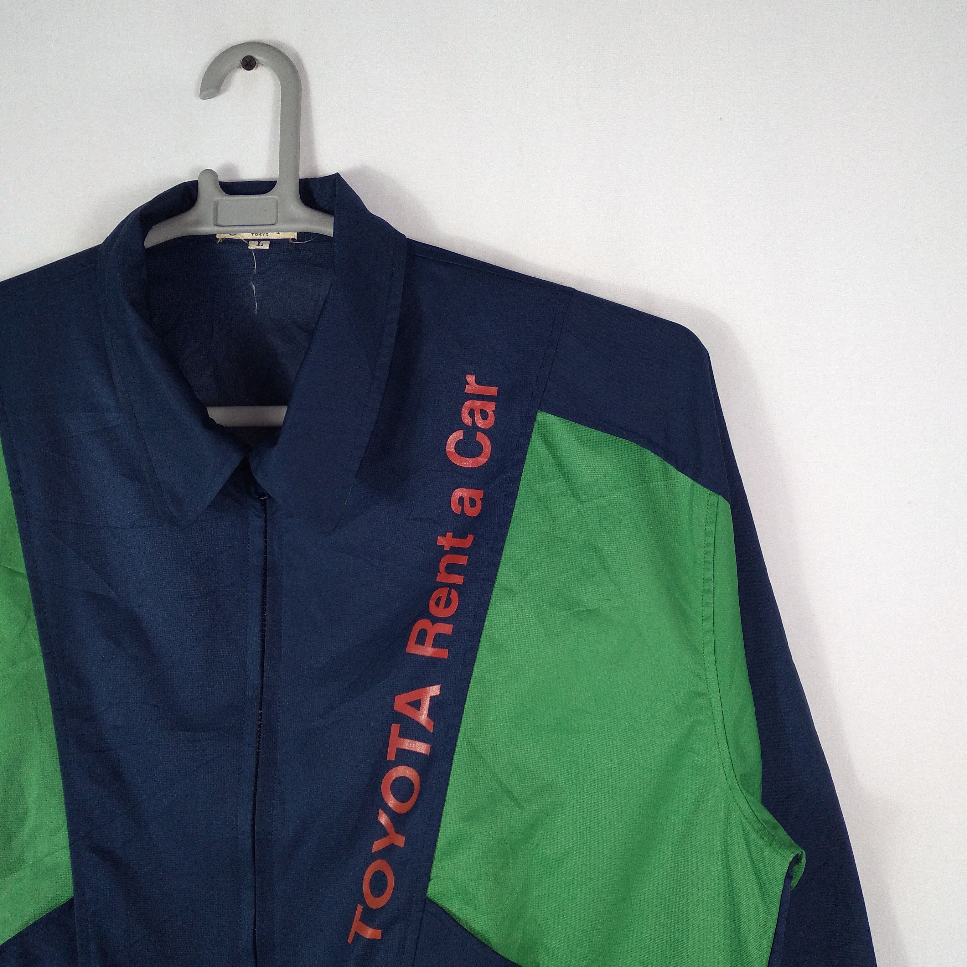 Vintage 🔥Rare🔥Vintage Toyota Racing Car Branch Zipper Workers Jacket Size US M / EU 48-50 / 2 - 2 Thumbnail