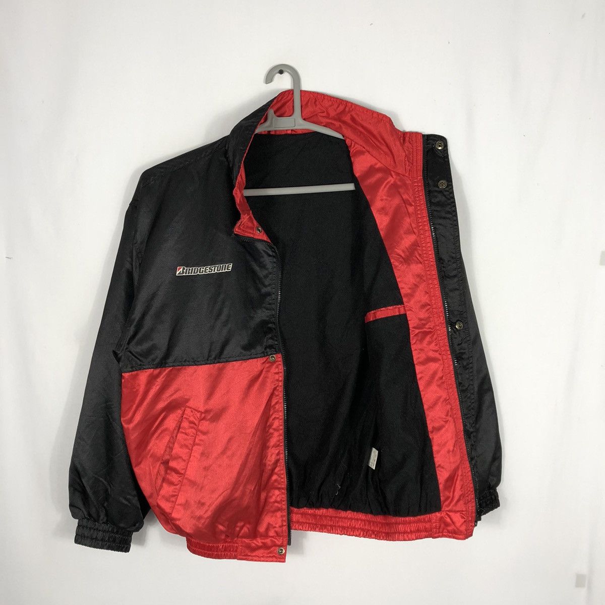 Japanese Brand × Sports Specialties Vintage Bridgestone 50 Anniversary Big Print Light Jacket Size US L / EU 52-54 / 3 - 12 Thumbnail