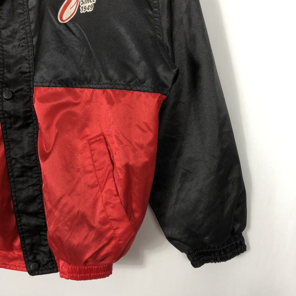 Japanese Brand × Sports Specialties Vintage Bridgestone 50 Anniversary Big Print Light Jacket Size US L / EU 52-54 / 3 - 7 Thumbnail