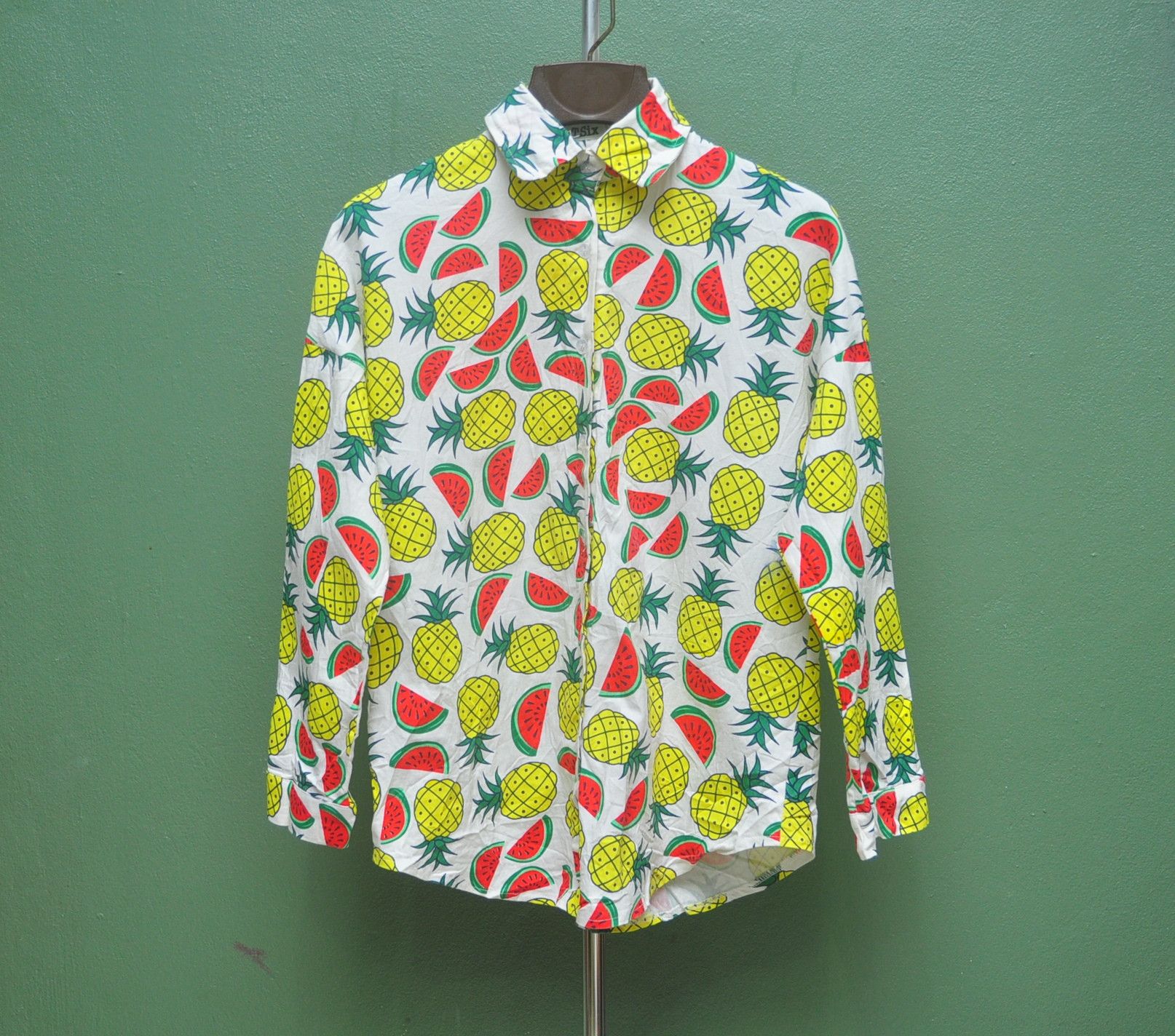 Japanese Brand Full Print Multicolour Nice Design Shirt Size US M / EU 48-50 / 2 - 1 Thumbnail