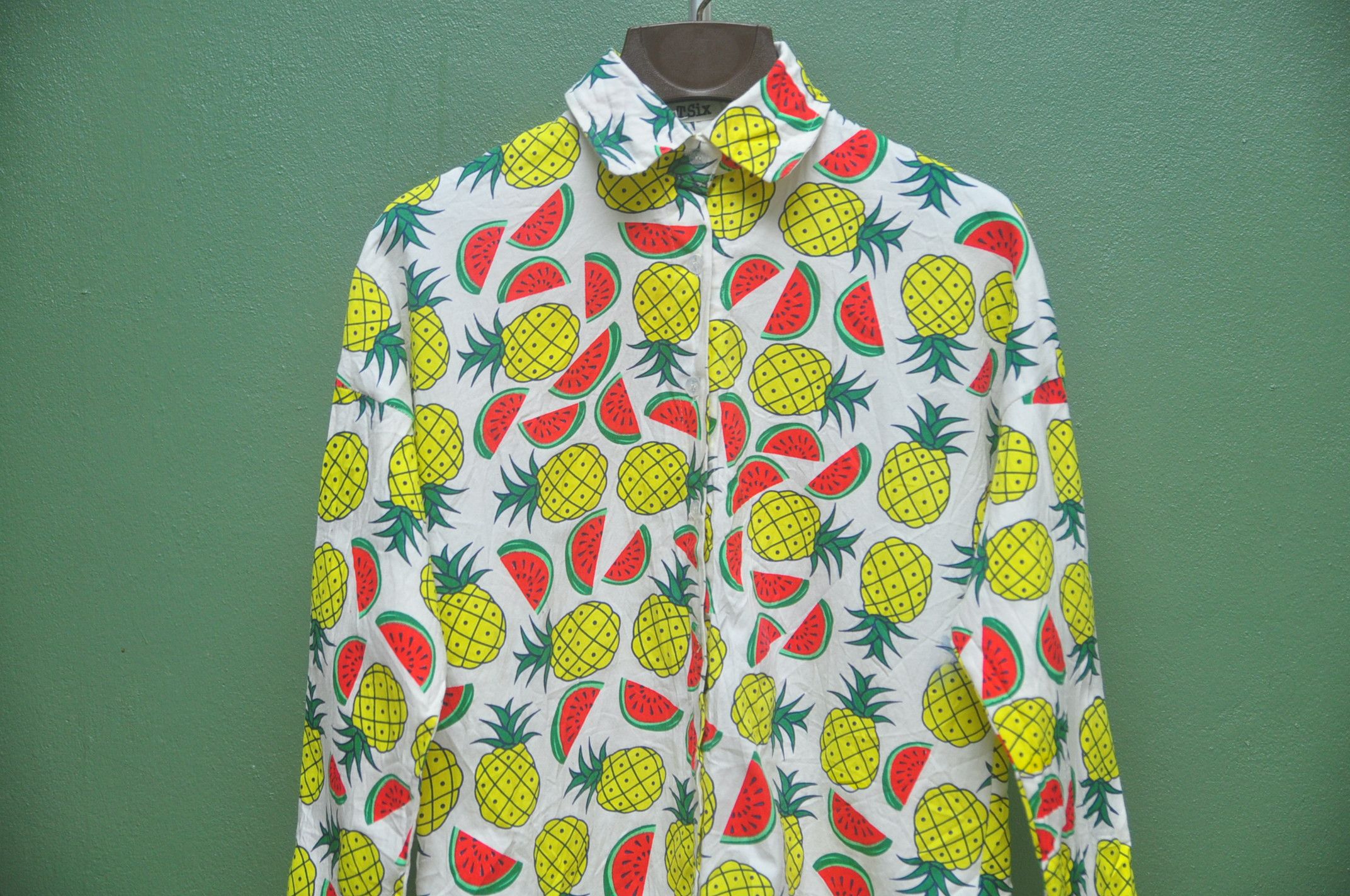 Japanese Brand Full Print Multicolour Nice Design Shirt Size US M / EU 48-50 / 2 - 2 Thumbnail