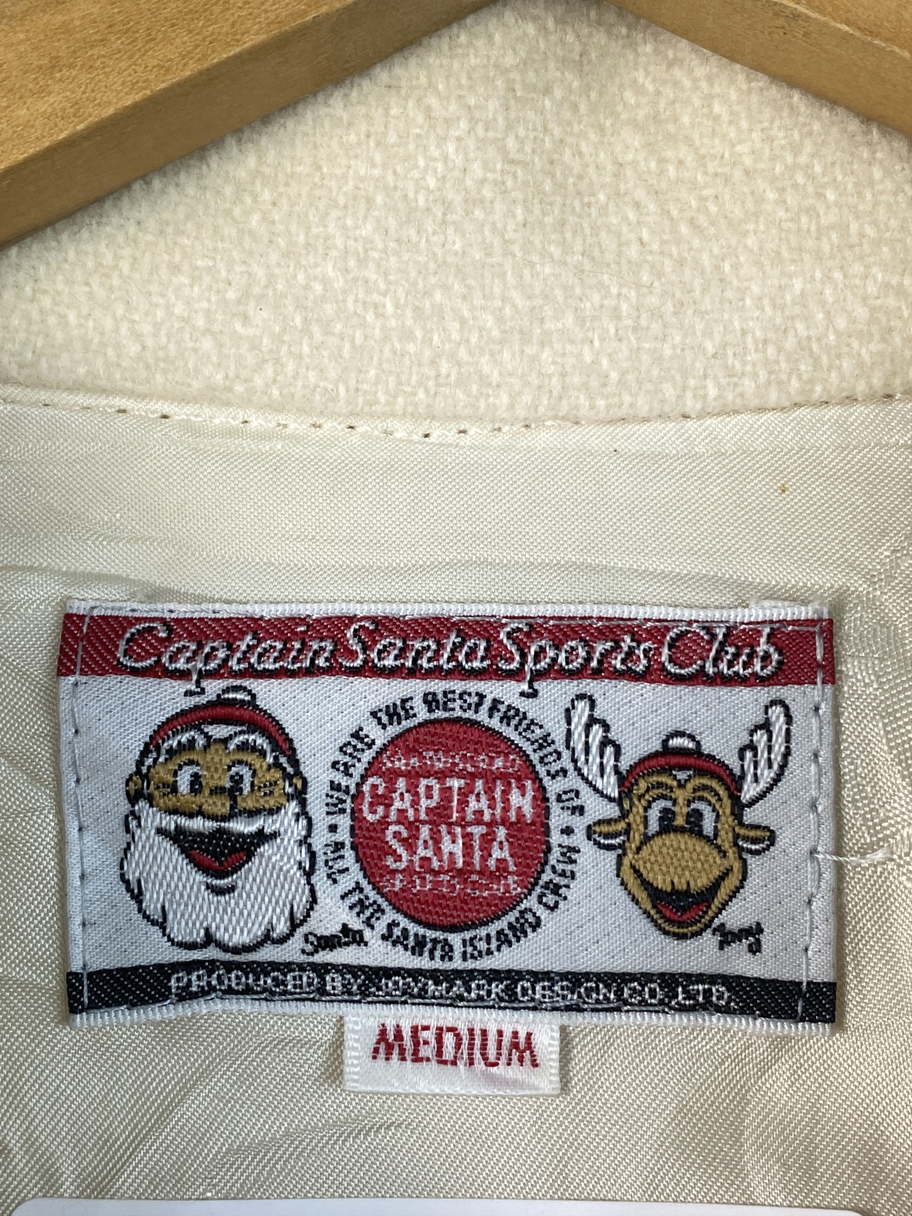 If Six Was Nine Vintage Captain Santa Wool Bomber Jacket AH0006 Size US M / EU 48-50 / 2 - 5 Thumbnail
