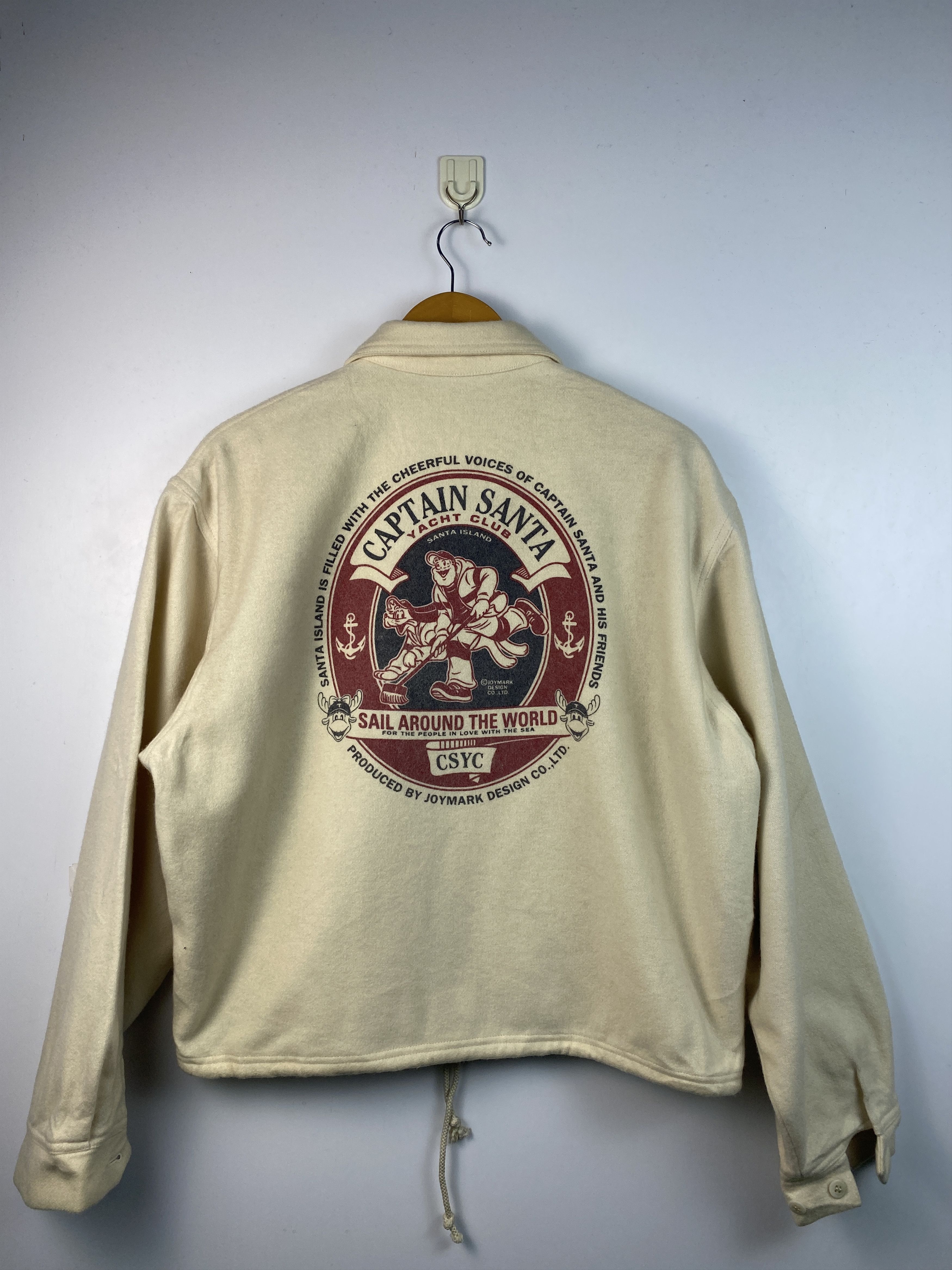If Six Was Nine Vintage Captain Santa Wool Bomber Jacket AH0006 Size US M / EU 48-50 / 2 - 3 Thumbnail