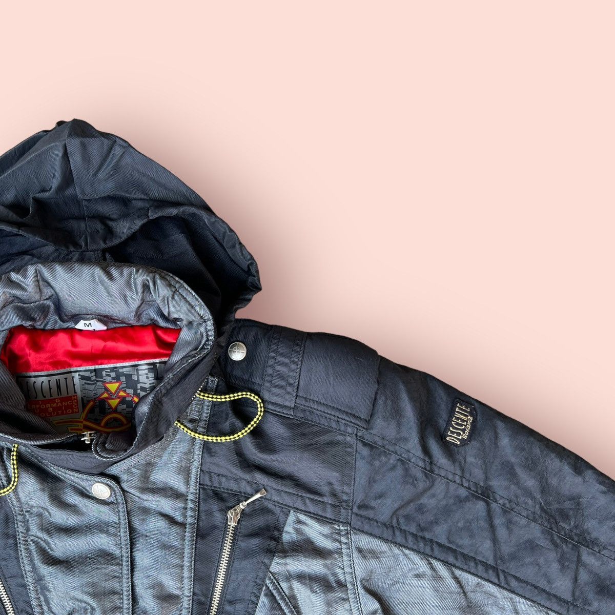 Descente × Vintage VINTAGE DESCENTE SOLAR ALPHA SKI JACKET Size M / US 6-8 / IT 42-44 - 16 Thumbnail