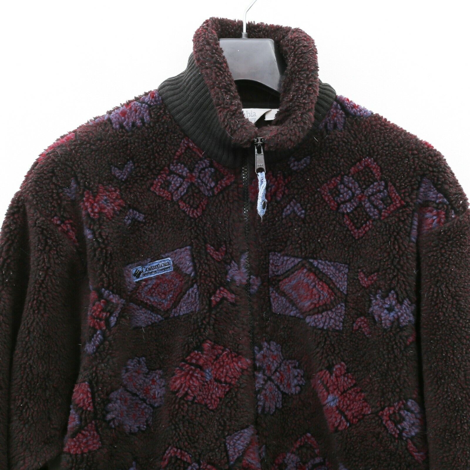 Columbia Fleece Jumper Sweatshirt Sherpa Sweater Made in USA Top Size S / US 4 / IT 40 - 2 Thumbnail