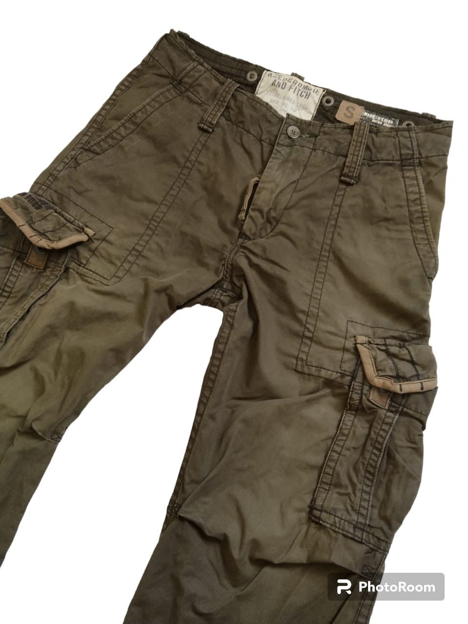 Abercrombie & Fitch Vintage ambercrombie&fitch multi pocket tactical cargo pant Size US 34 / EU 50 - 5 Thumbnail