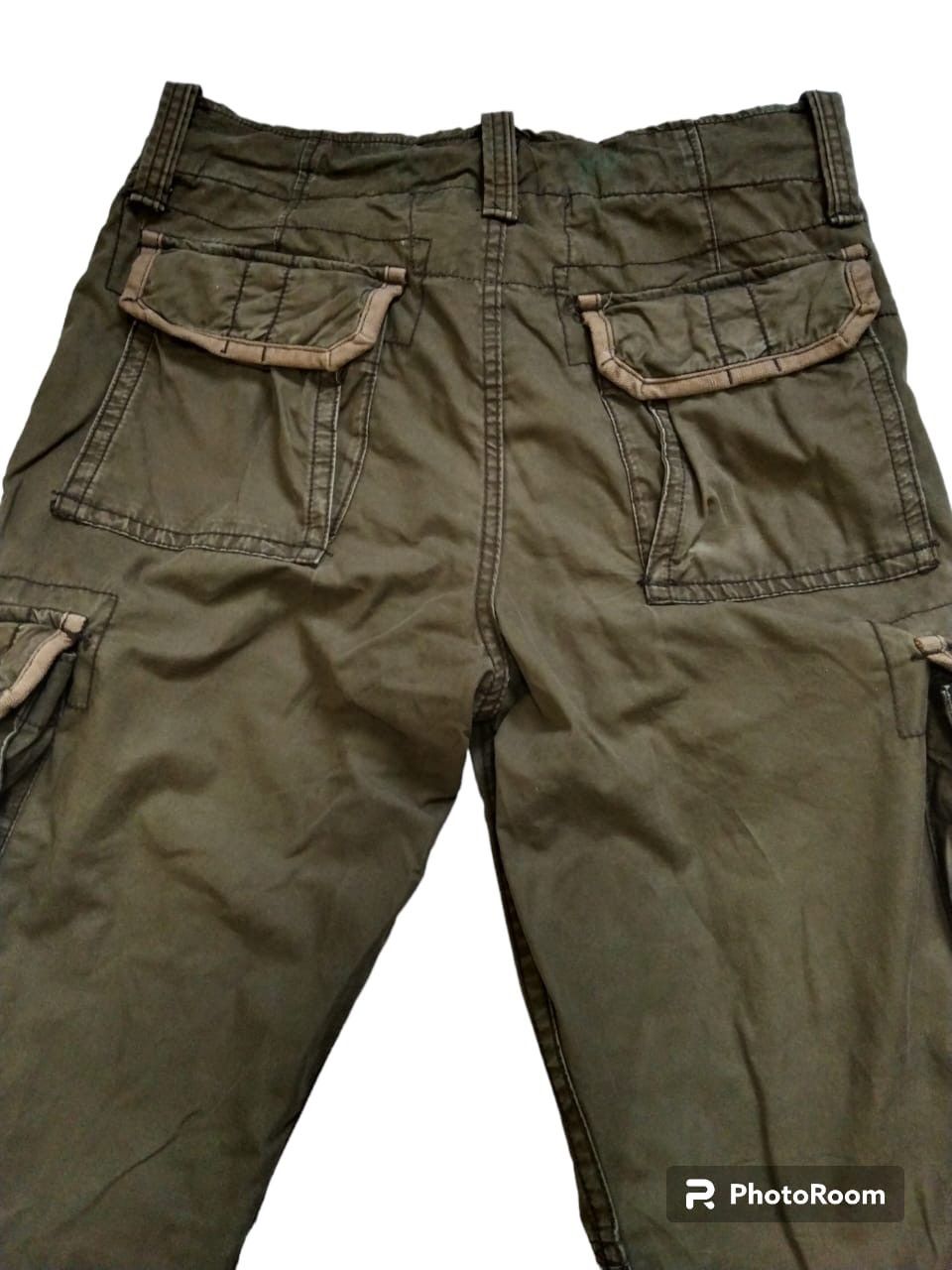 Abercrombie & Fitch Vintage ambercrombie&fitch multi pocket tactical cargo pant Size US 34 / EU 50 - 6 Thumbnail