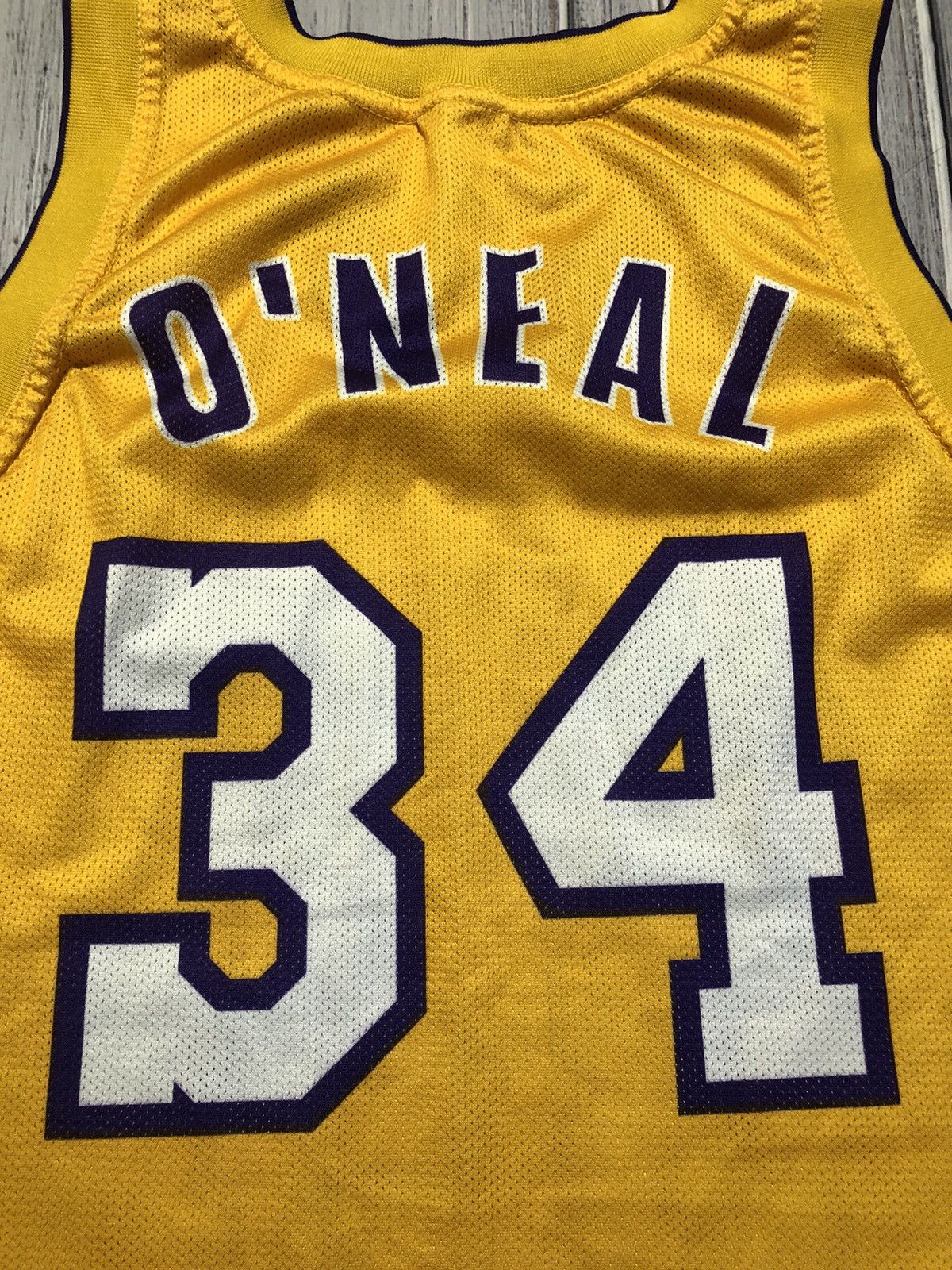 Champion Champion Los Angeles Lakers Shaquille O’Neal #34 NBA Jersey Size US M / EU 48-50 / 2 - 2 Thumbnail