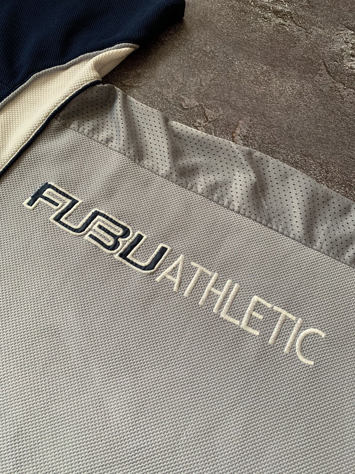 Fubu × Rap Tees × Vintage Vintage Fubu Athletic jersey Size US L / EU 52-54 / 3 - 4 Thumbnail