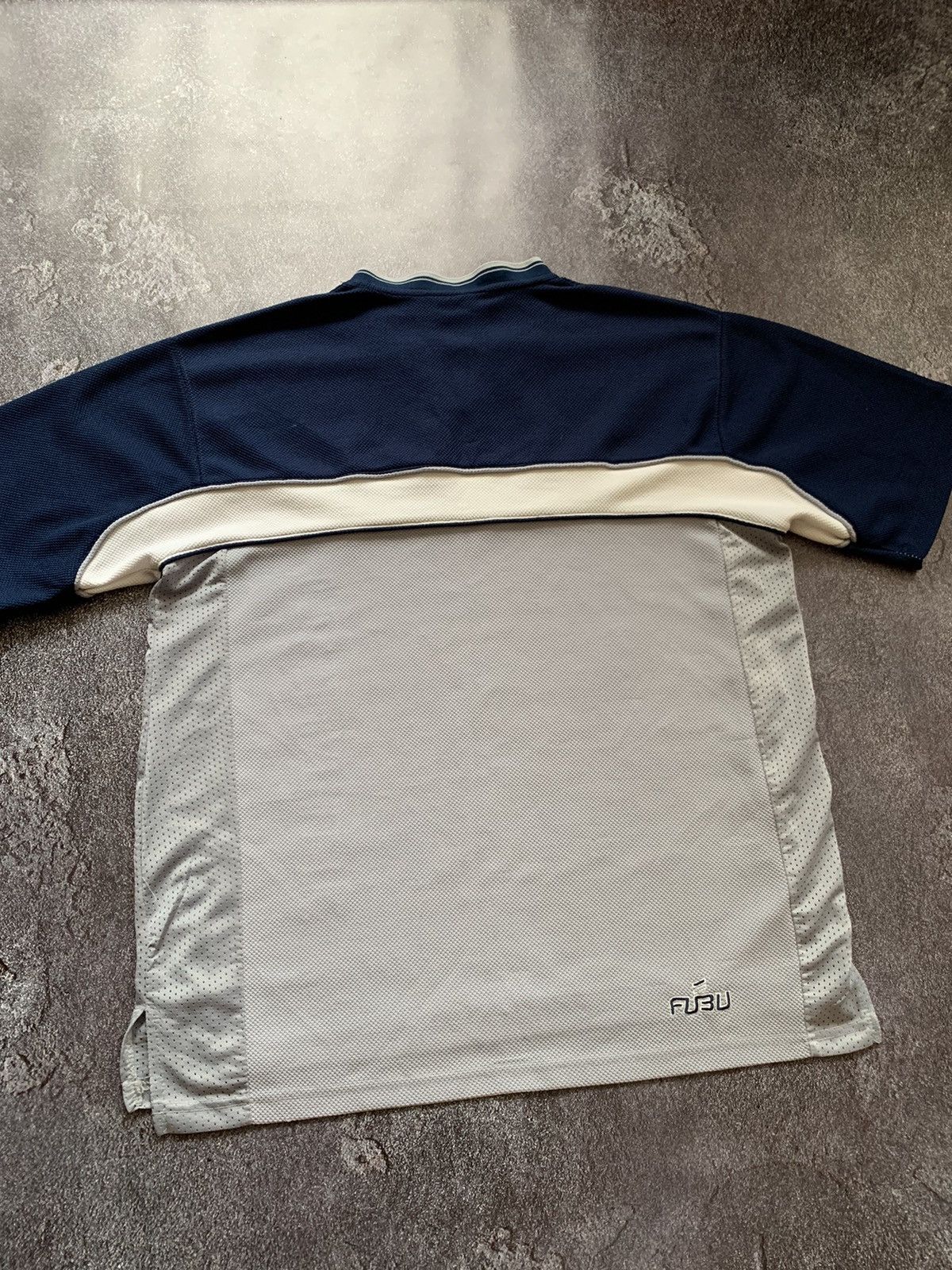 Fubu × Rap Tees × Vintage Vintage Fubu Athletic jersey Size US L / EU 52-54 / 3 - 6 Thumbnail