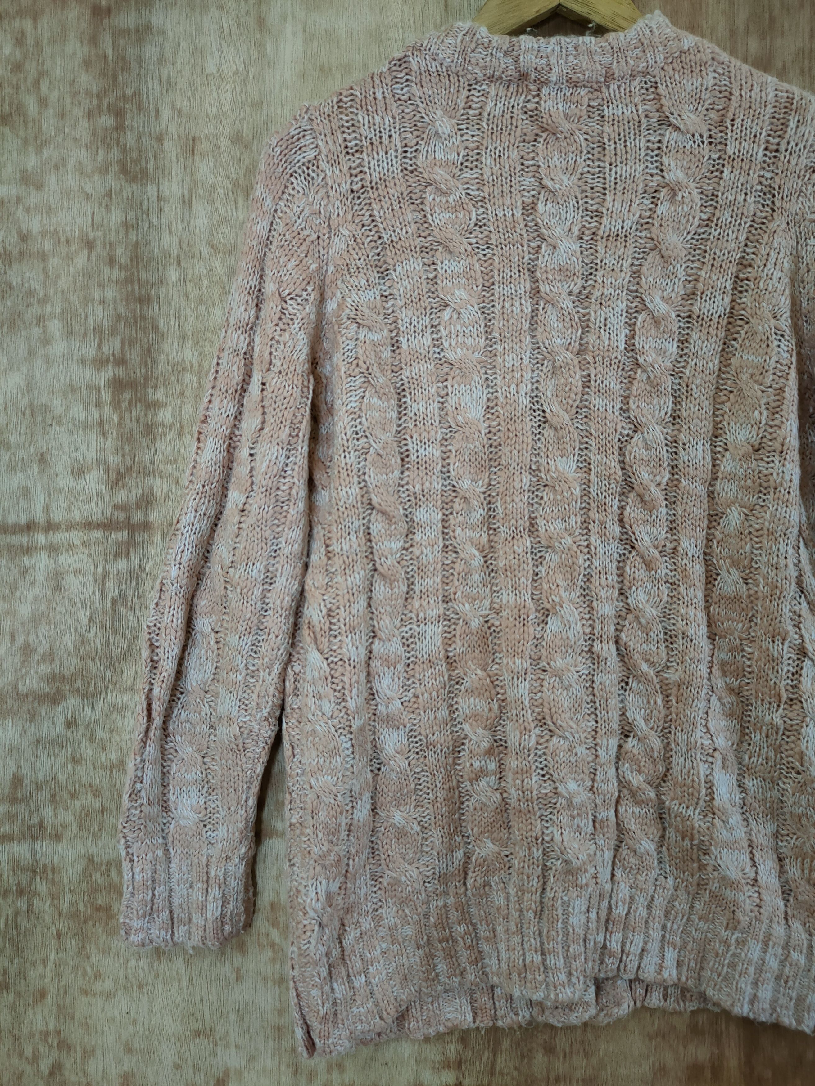 Aran Crafts Colza cardigan aran isle cable knitwear japan #46-595 Size US M / EU 48-50 / 2 - 8 Thumbnail