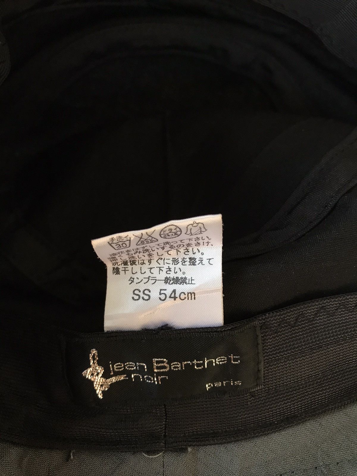 Vintage Jean Barthet Noir Paris Bucket Hat Size ONE SIZE - 5 Thumbnail