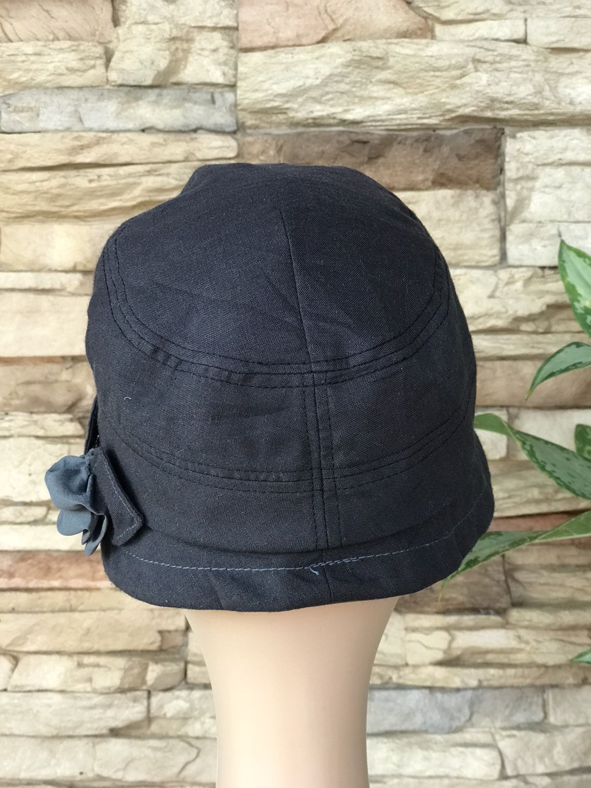 Vintage Jean Barthet Noir Paris Bucket Hat Size ONE SIZE - 4 Thumbnail