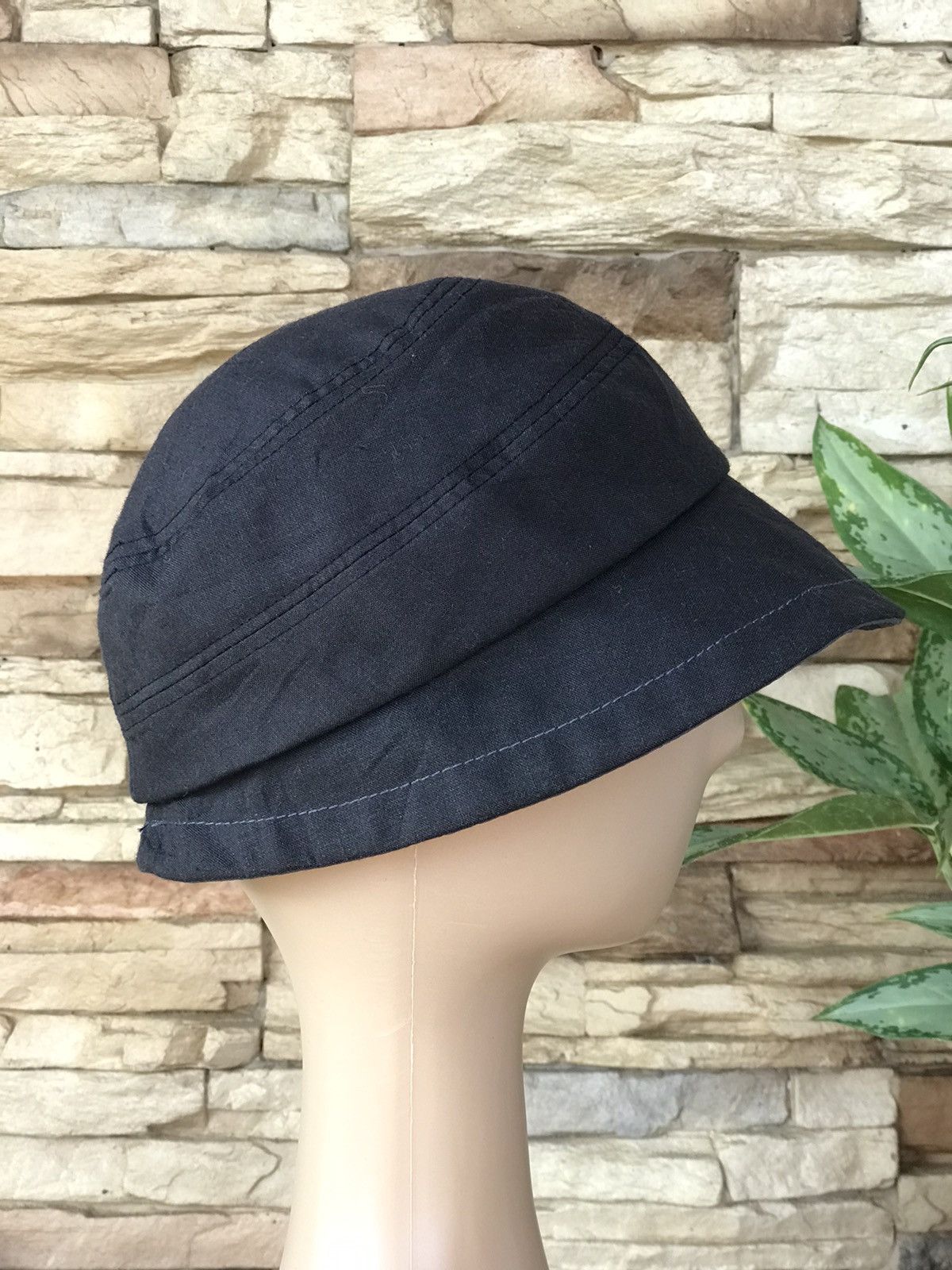 Vintage Jean Barthet Noir Paris Bucket Hat Size ONE SIZE - 3 Thumbnail