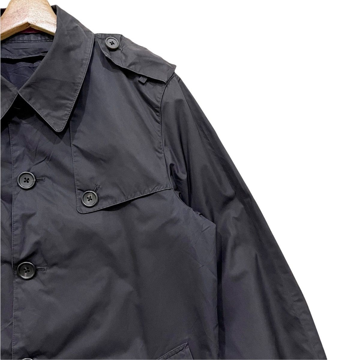 Paul Smith Paul Smith London Trench Coat Black Colour Size US L / EU 52-54 / 3 - 7 Thumbnail