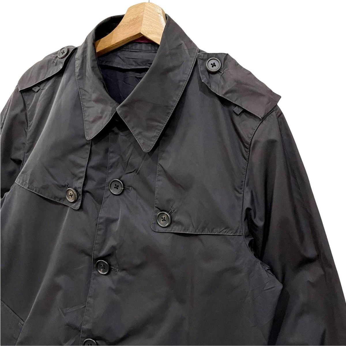 Paul Smith Paul Smith London Trench Coat Black Colour Size US L / EU 52-54 / 3 - 10 Thumbnail