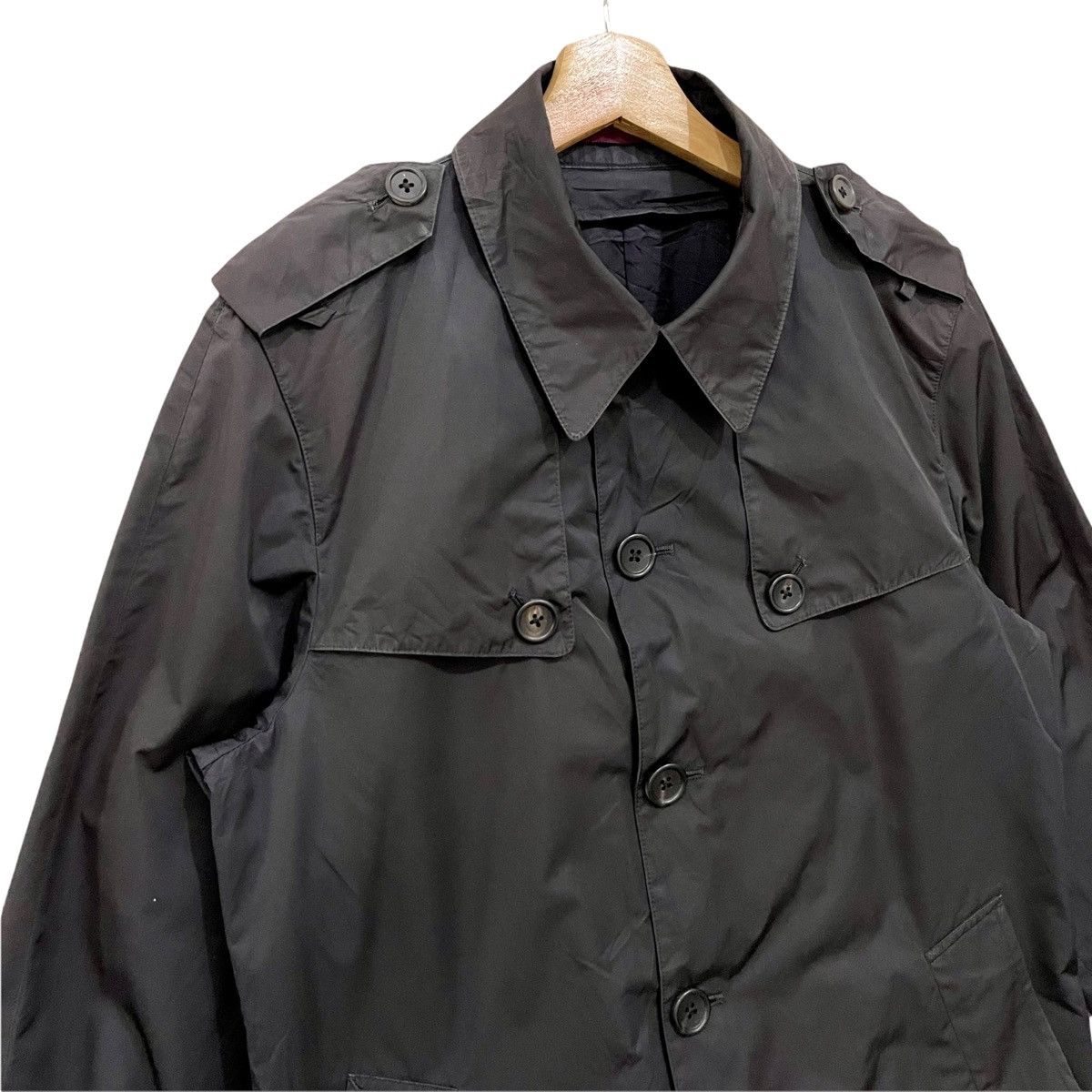 Paul Smith Paul Smith London Trench Coat Black Colour Size US L / EU 52-54 / 3 - 9 Thumbnail