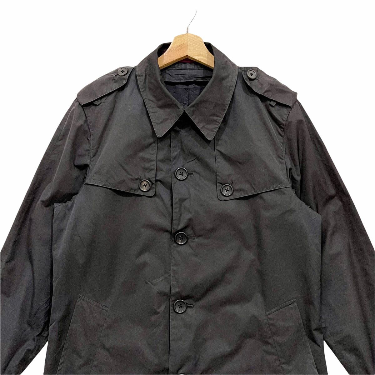 Paul Smith Paul Smith London Trench Coat Black Colour Size US L / EU 52-54 / 3 - 3 Thumbnail