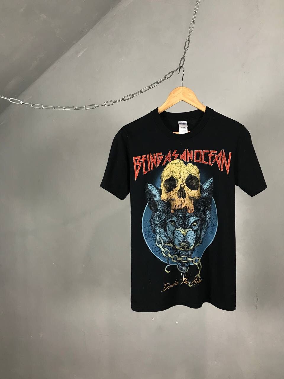 Band Tees Being As An Ocean Vintage Skull Tee Size US S / EU 44-46 / 1 - 1 Thumbnail