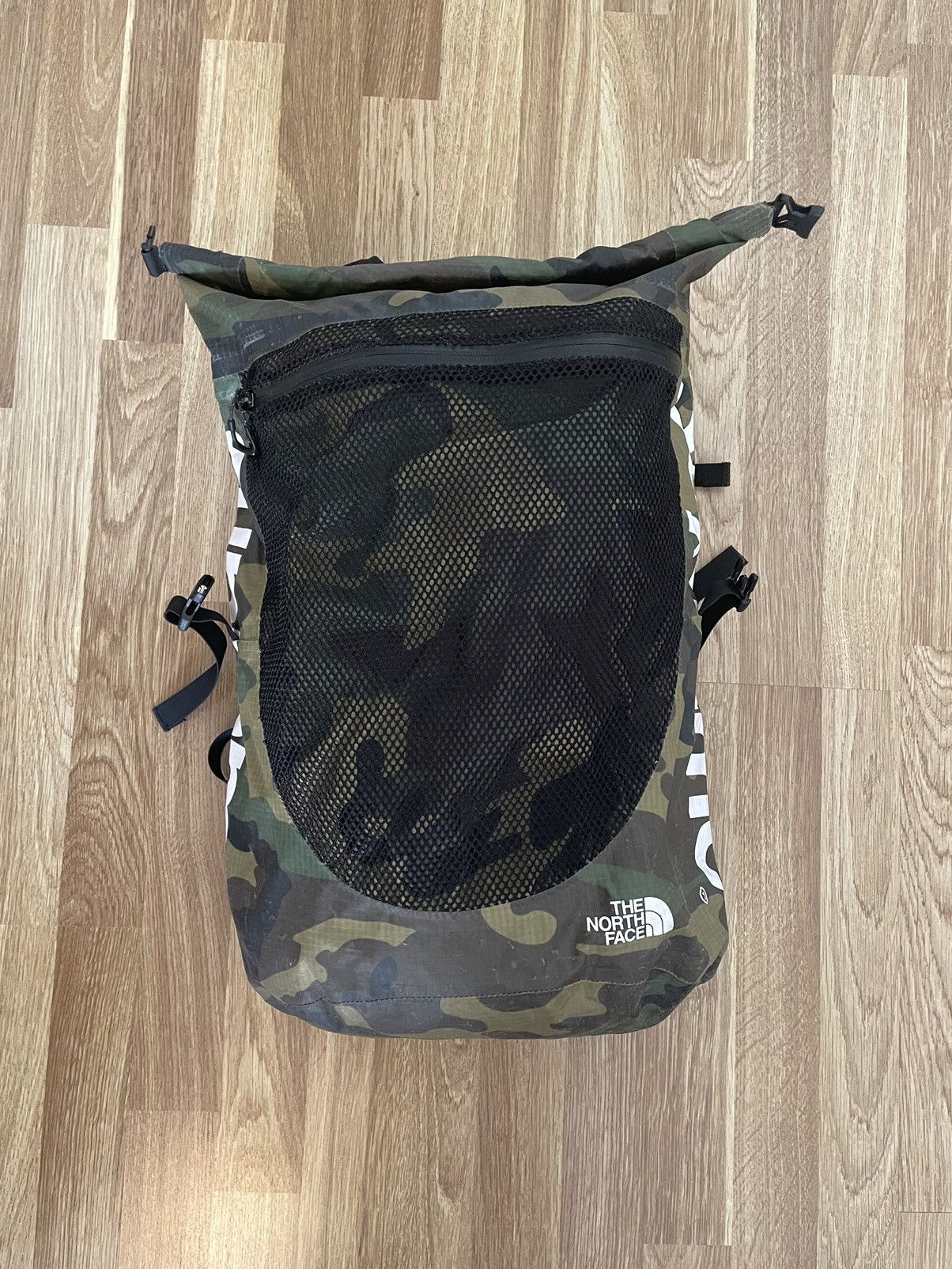 Supreme The North Face Woodland Camo Waterproof Backpack SS17 Grailed