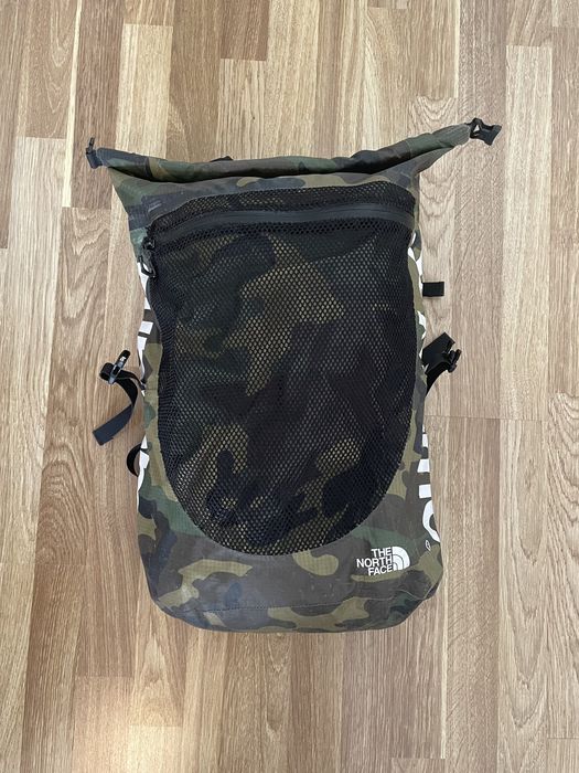 Supreme the north face clearance waterproof backpack woodland camo