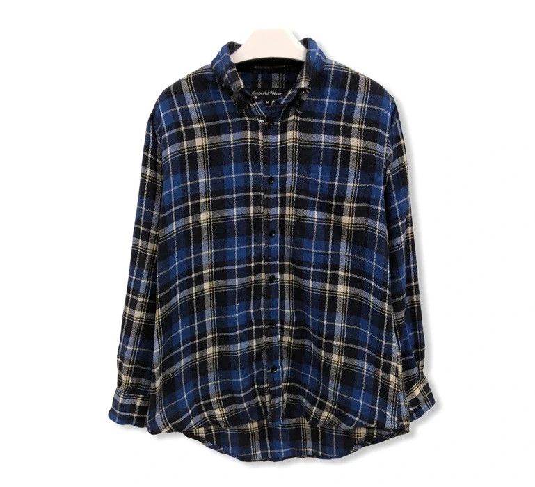 Image of Imperial Wear Plaid Tartan Flannel Shirt, Men's (Size Small)