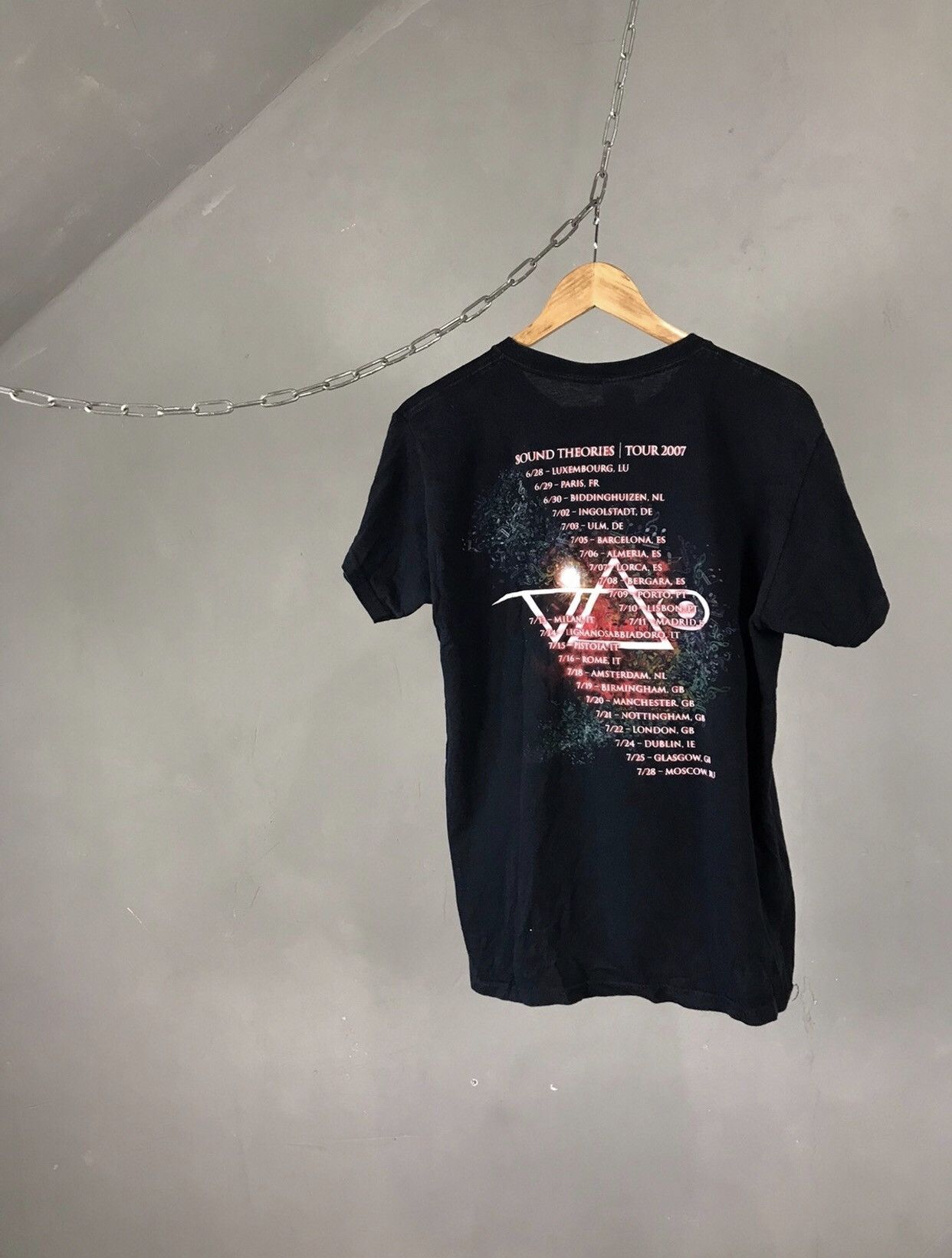Band Tees × Vintage Steve Vai 2007 Vintage Rock Band Tour Tee Size US M / EU 48-50 / 2 - 4 Thumbnail