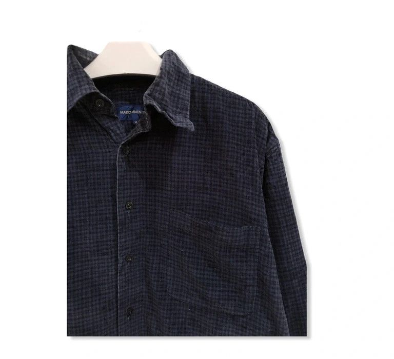 Vintage Vintage Mario Valentino Plaid Tartan Flannel Shirt 👕 Size US M / EU 48-50 / 2 - 2 Thumbnail