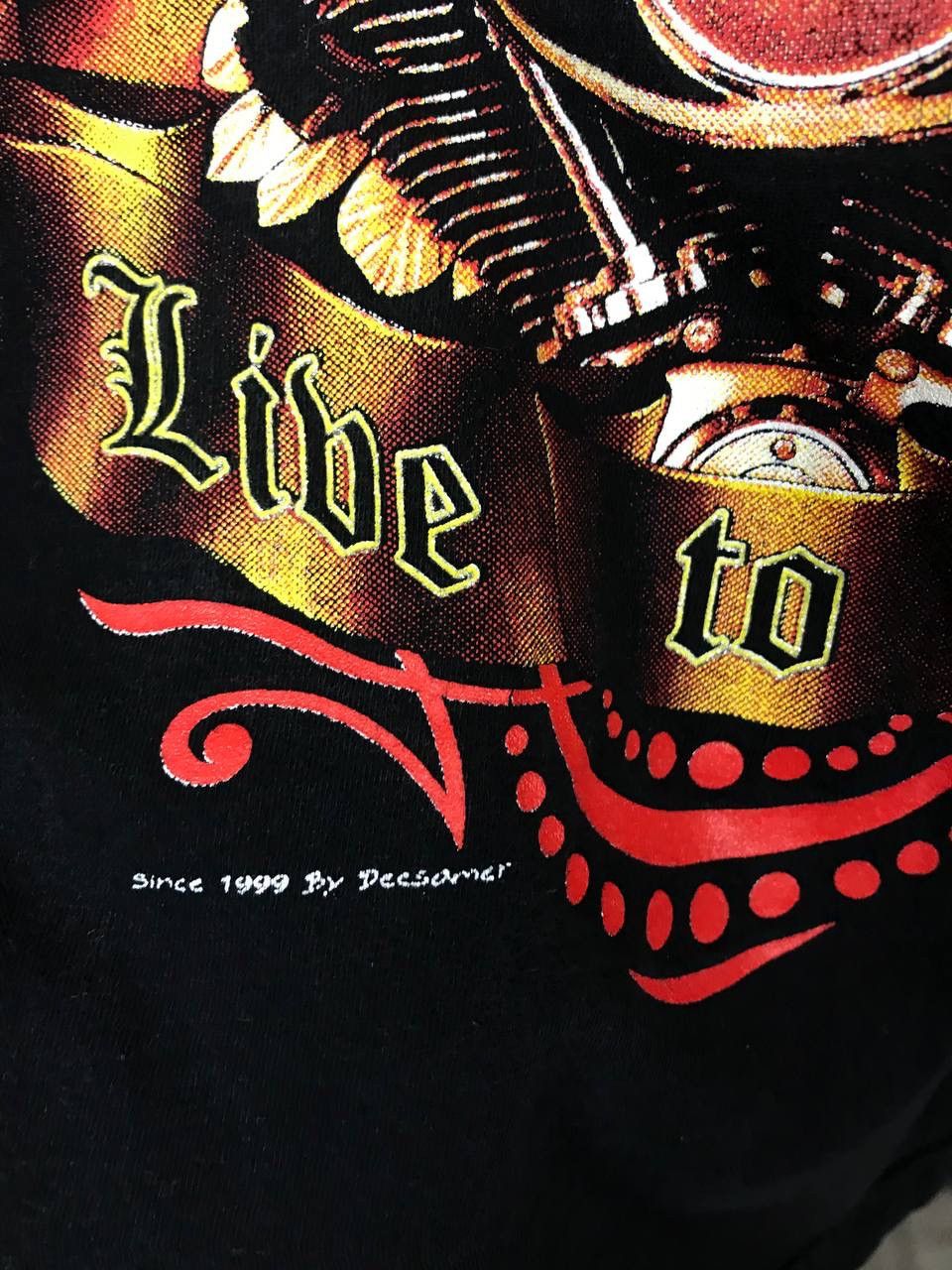 Harley Davidson × Vintage Live to Ride 1999 Harley Davidson vintage rock tee Size US XS / EU 42 / 0 - 3 Thumbnail