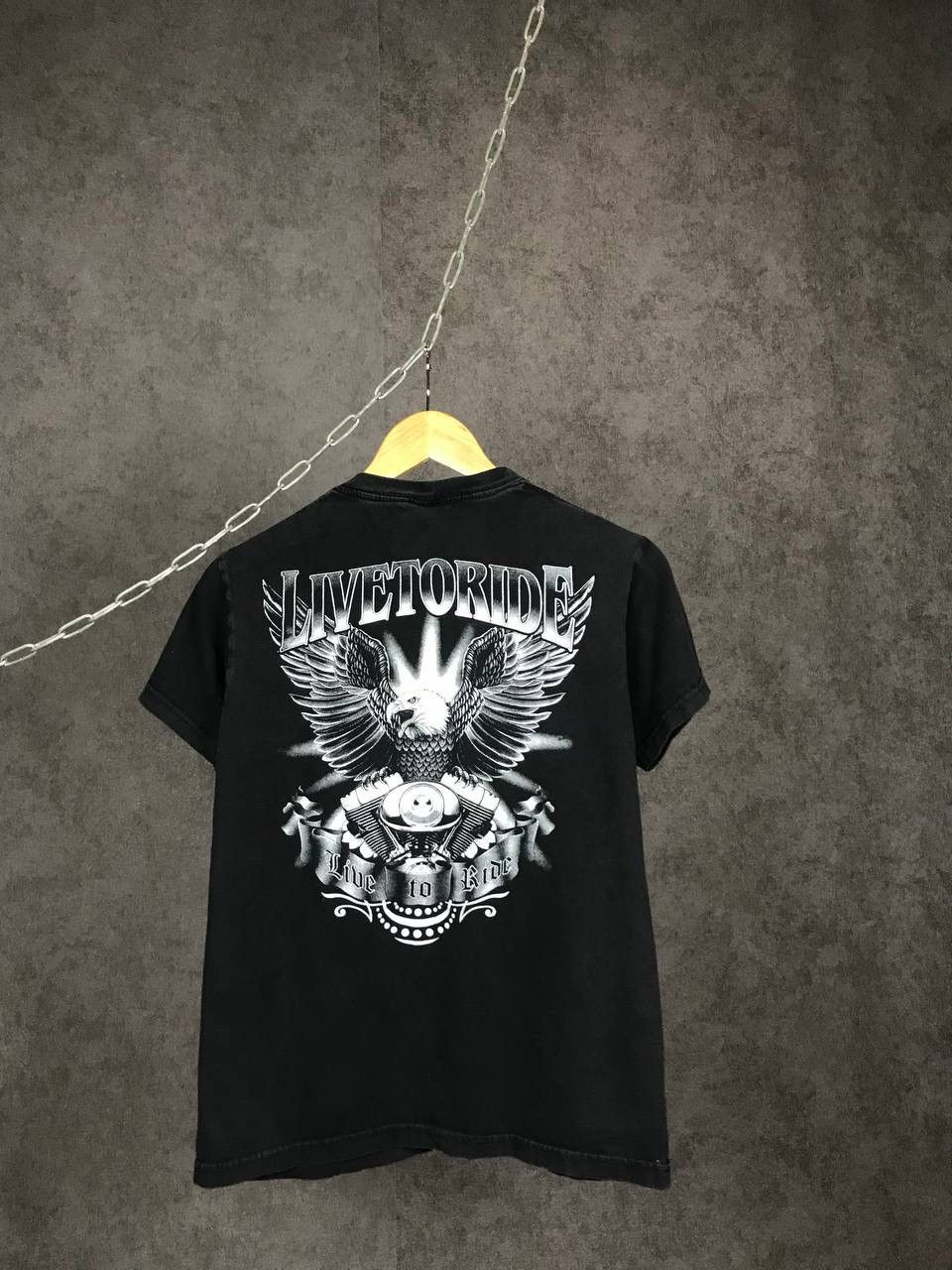Harley Davidson × Vintage Live to Ride 1999 Harley Davidson vintage rock tee Size US XS / EU 42 / 0 - 2 Thumbnail