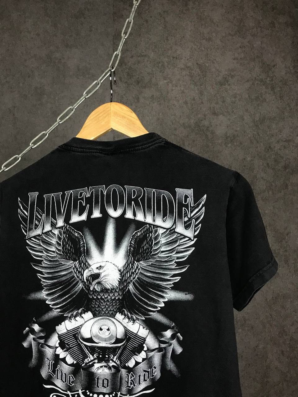 Harley Davidson × Vintage Live to Ride 1999 Harley Davidson vintage rock tee Size US XS / EU 42 / 0 - 5 Thumbnail