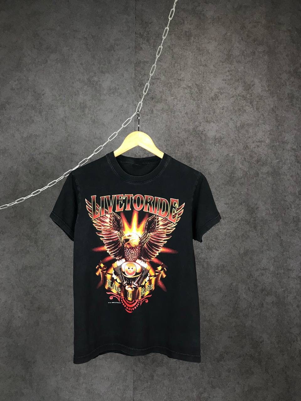 Harley Davidson × Vintage Live to Ride 1999 Harley Davidson vintage rock tee Size US XS / EU 42 / 0 - 1 Thumbnail