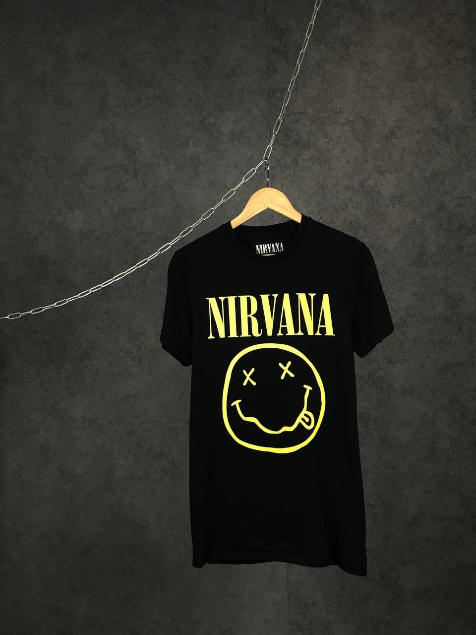 Band Tees × Nirvana Nirvana Smile vintage rock band tee Size US S / EU 44-46 / 1 - 1 Thumbnail