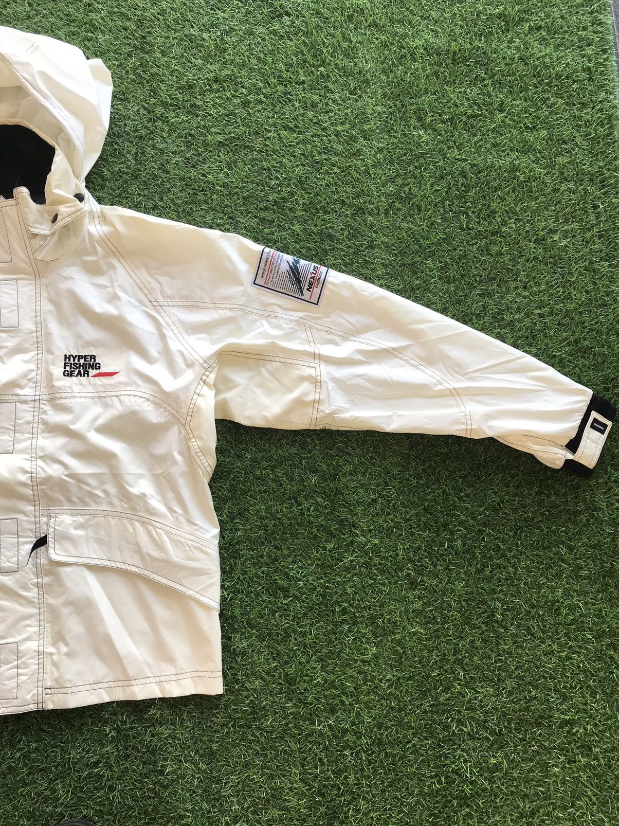 Vintage Vintage Nexus Hyper Fishing Gear Shimano Windbreaker Hoodies Size US M / EU 48-50 / 2 - 3 Thumbnail