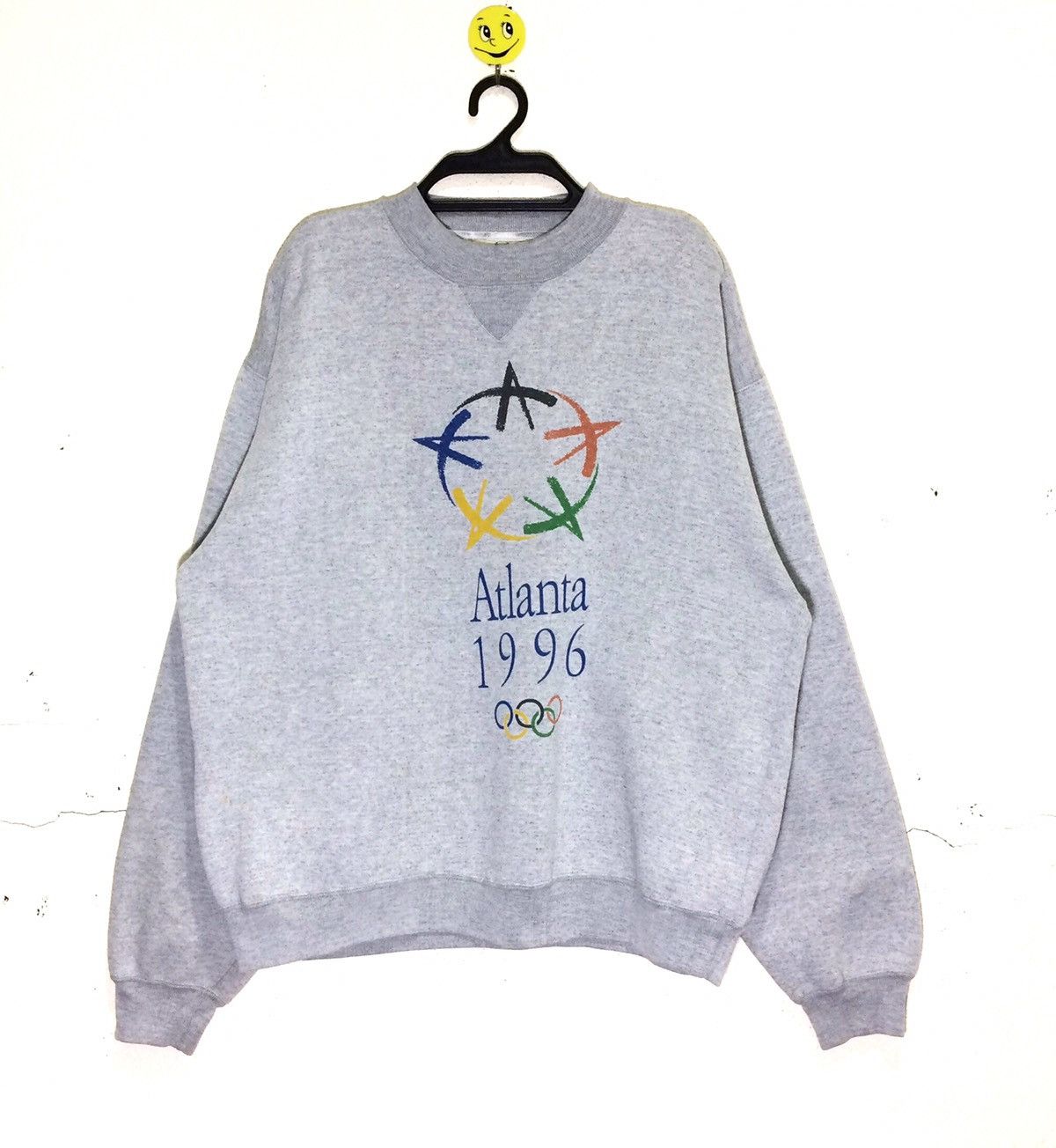 USA Olympics Vintage ATLANTA Olympic 1996 Sweatshirt Pullover Size US L / EU 52-54 / 3 - 1 Thumbnail