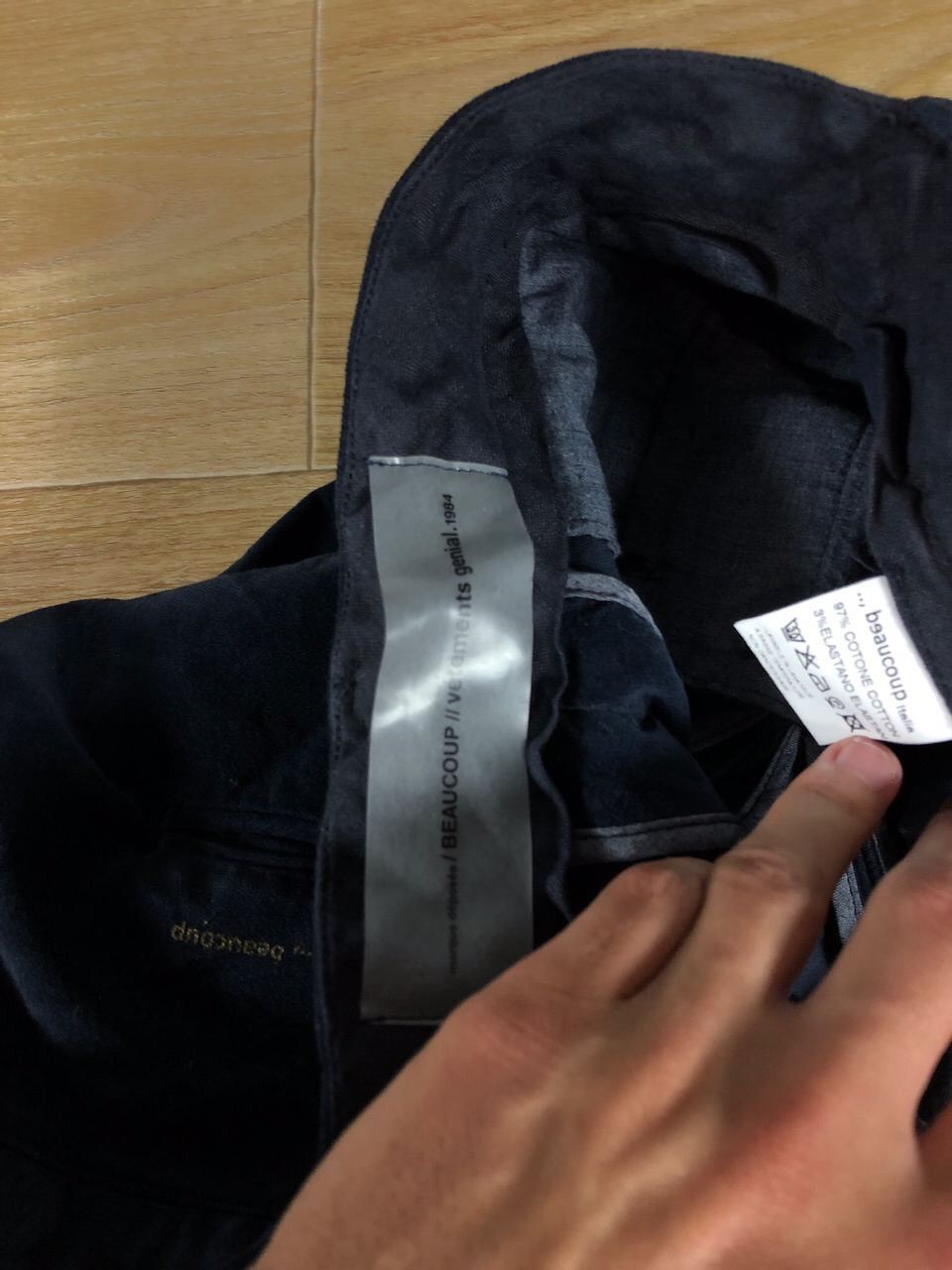 Other × mercibeaucoup .., beaucoup navy blue streetwear pants Size US 36 / EU 52 - 6 Thumbnail