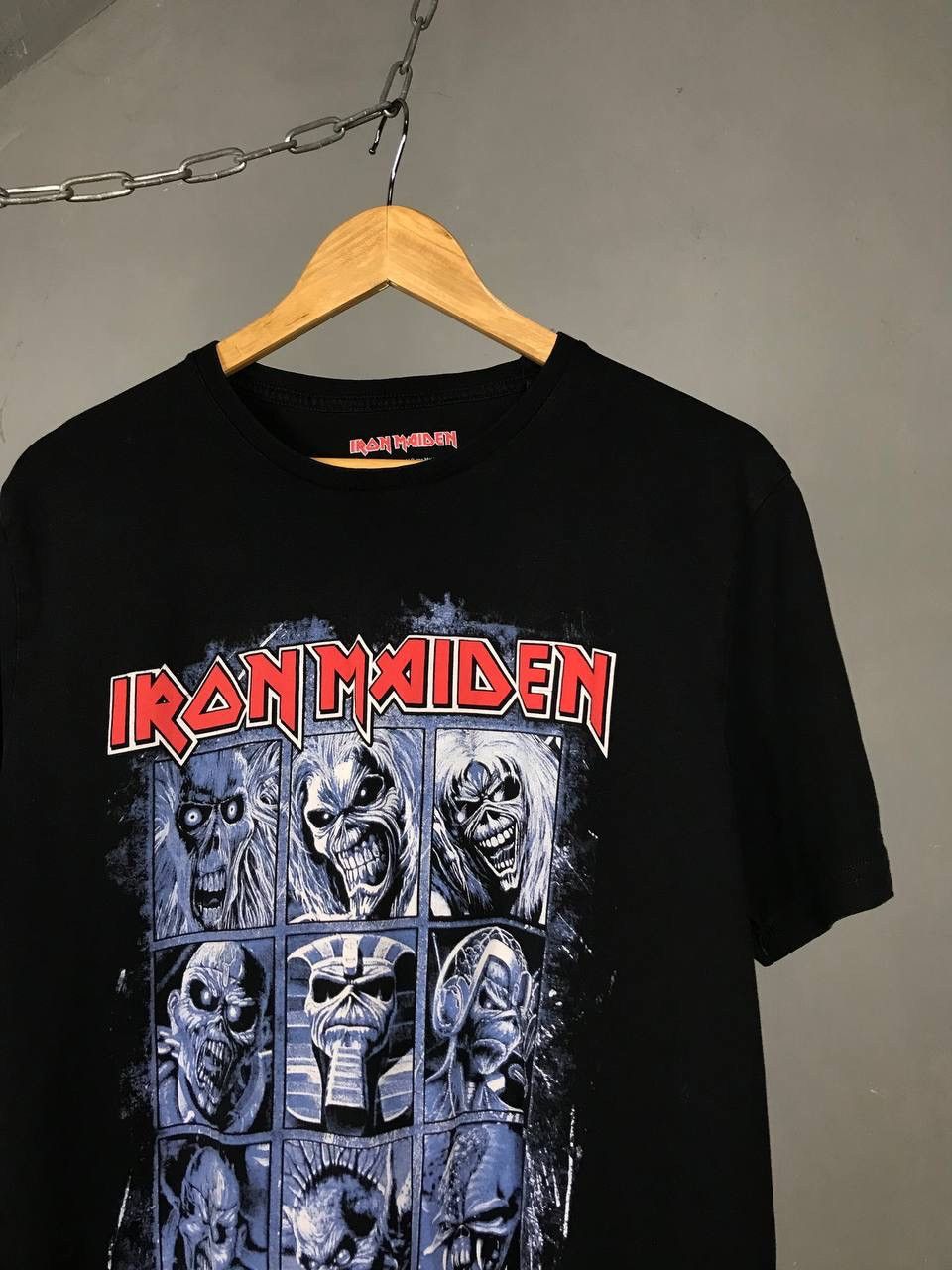 Band Tees × Iron Maiden × Vintage Iron Maiden vintage rock band tee Size US L / EU 52-54 / 3 - 2 Thumbnail