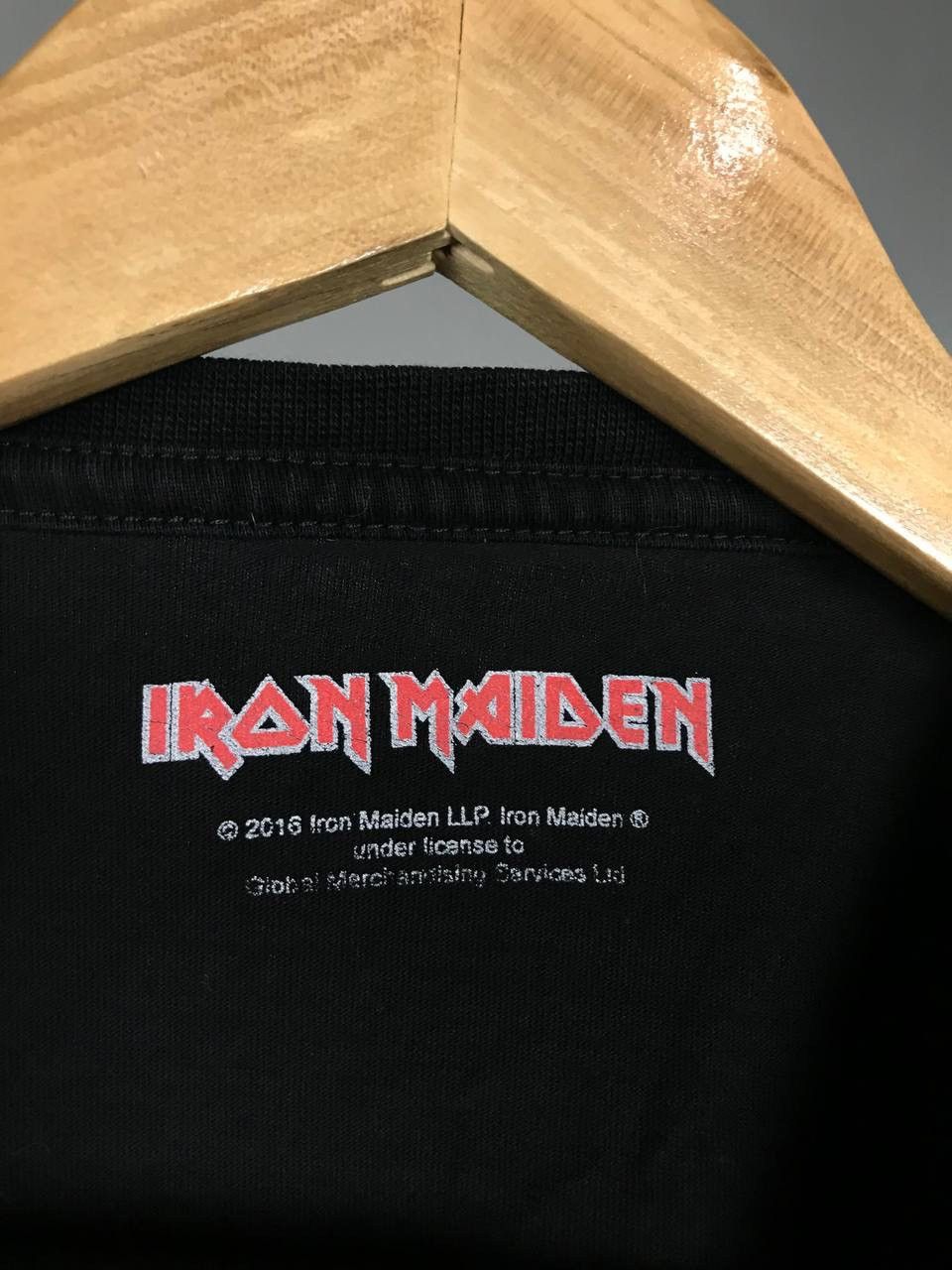 Band Tees × Iron Maiden × Vintage Iron Maiden vintage rock band tee Size US L / EU 52-54 / 3 - 3 Thumbnail