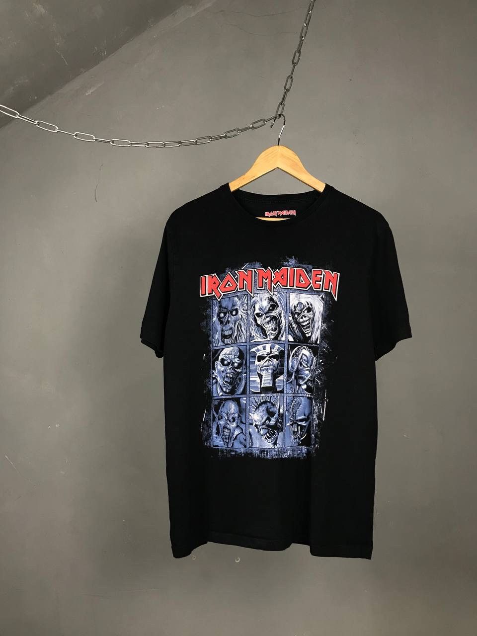 Band Tees × Iron Maiden × Vintage Iron Maiden vintage rock band tee Size US L / EU 52-54 / 3 - 1 Thumbnail