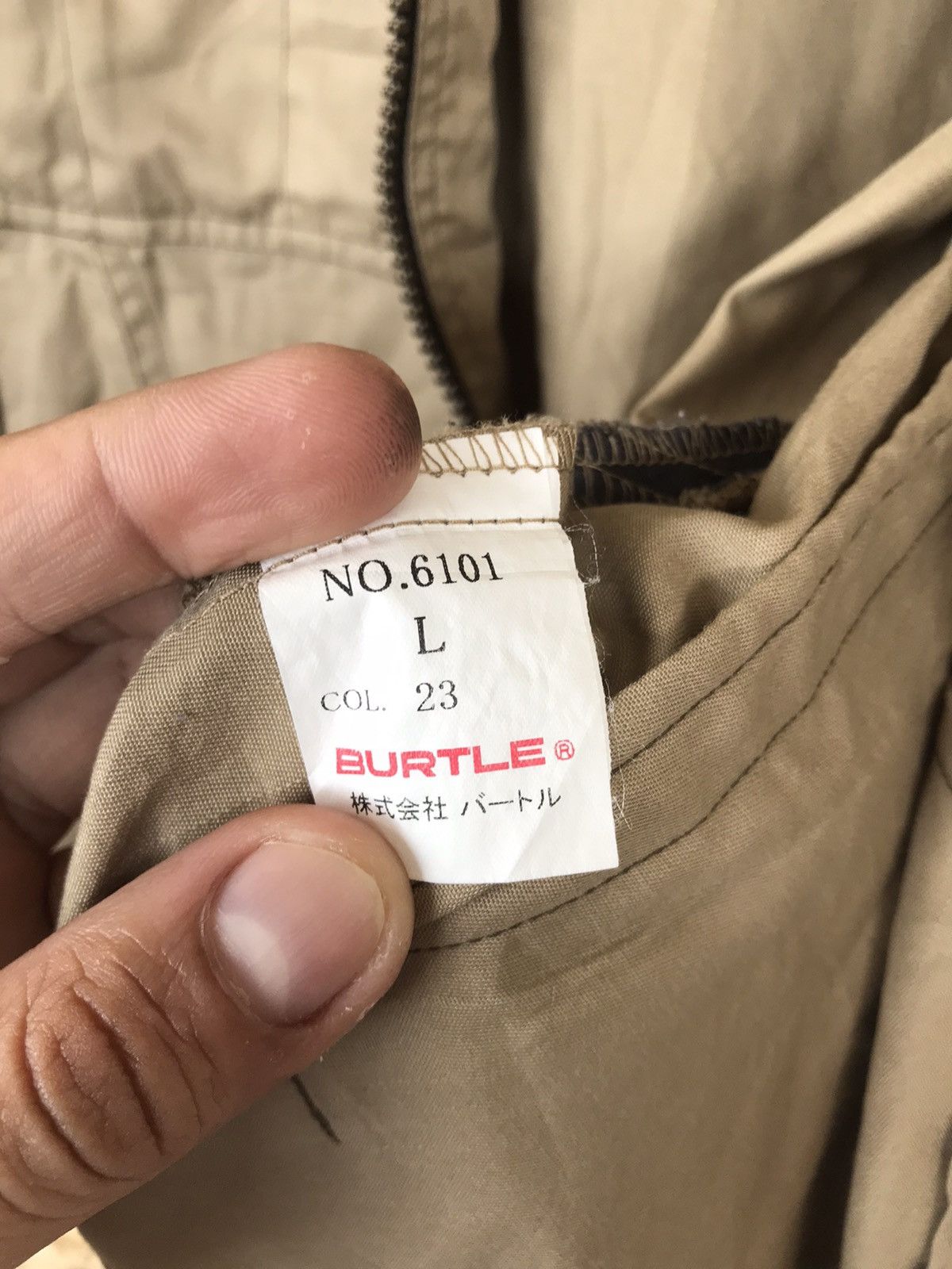 Vintage Very Rare Vintage Burtle Workwear Distressed Jacket Size US L / EU 52-54 / 3 - 13 Thumbnail
