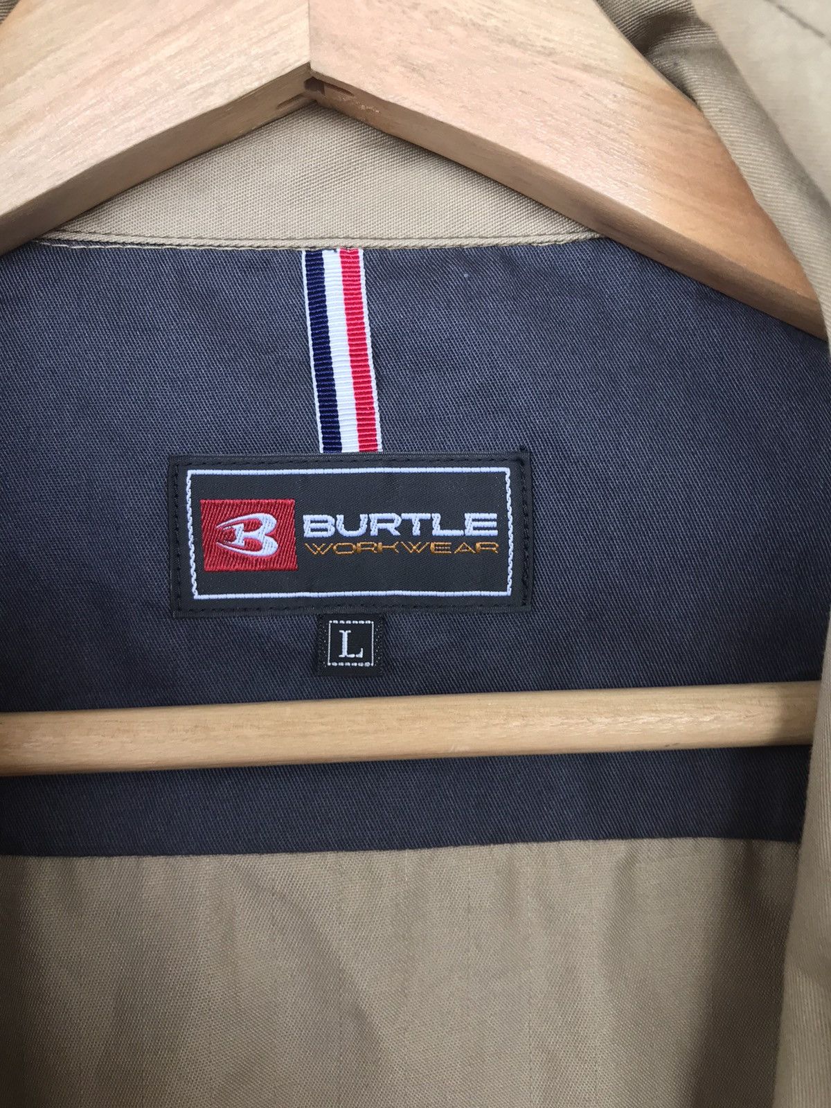 Vintage Very Rare Vintage Burtle Workwear Distressed Jacket Size US L / EU 52-54 / 3 - 11 Thumbnail