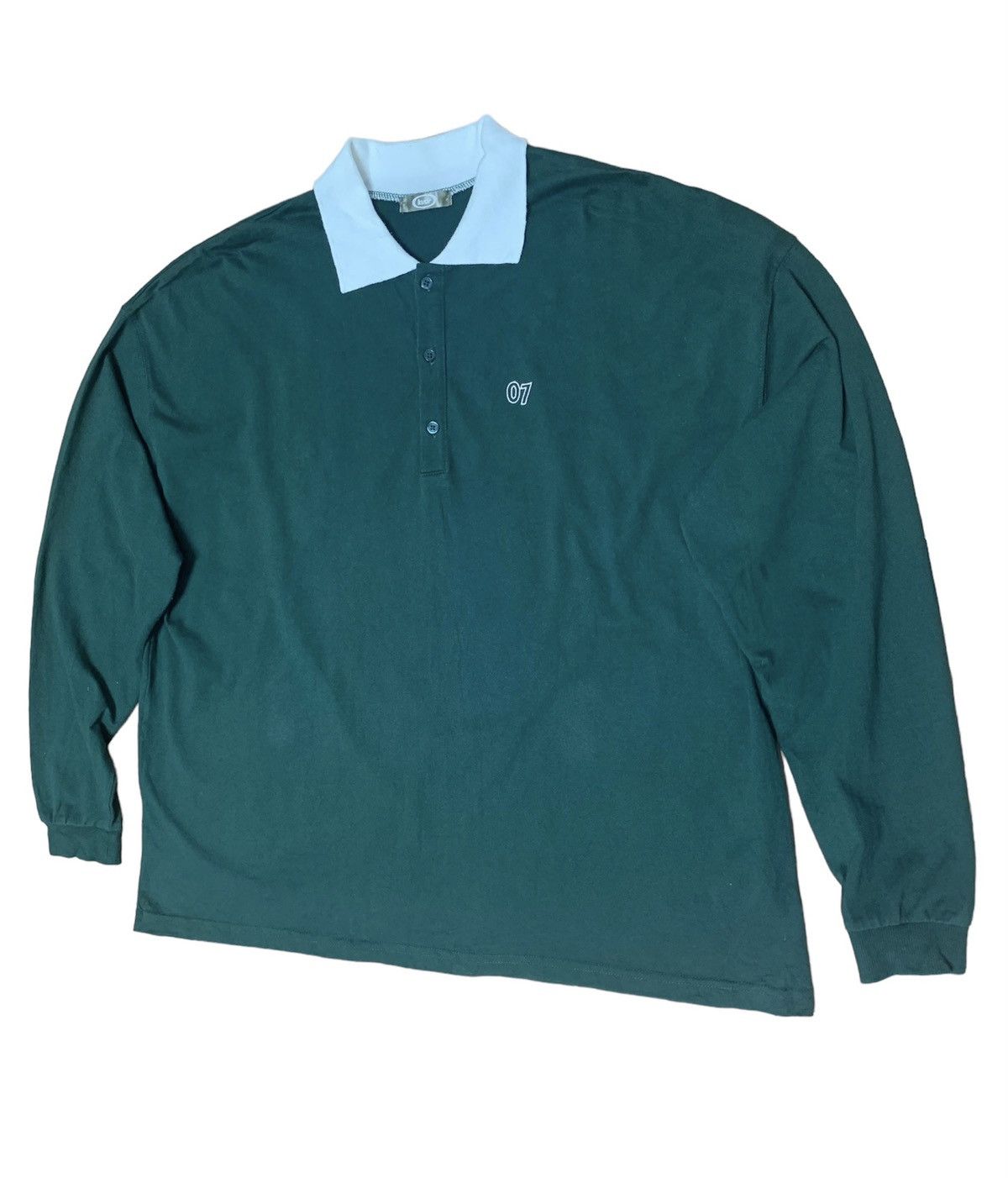 Japanese Brand Japanese Brand Kutir Streetwear Long Sleeve collar Shirt Size US XL / EU 56 / 4 - 4 Thumbnail