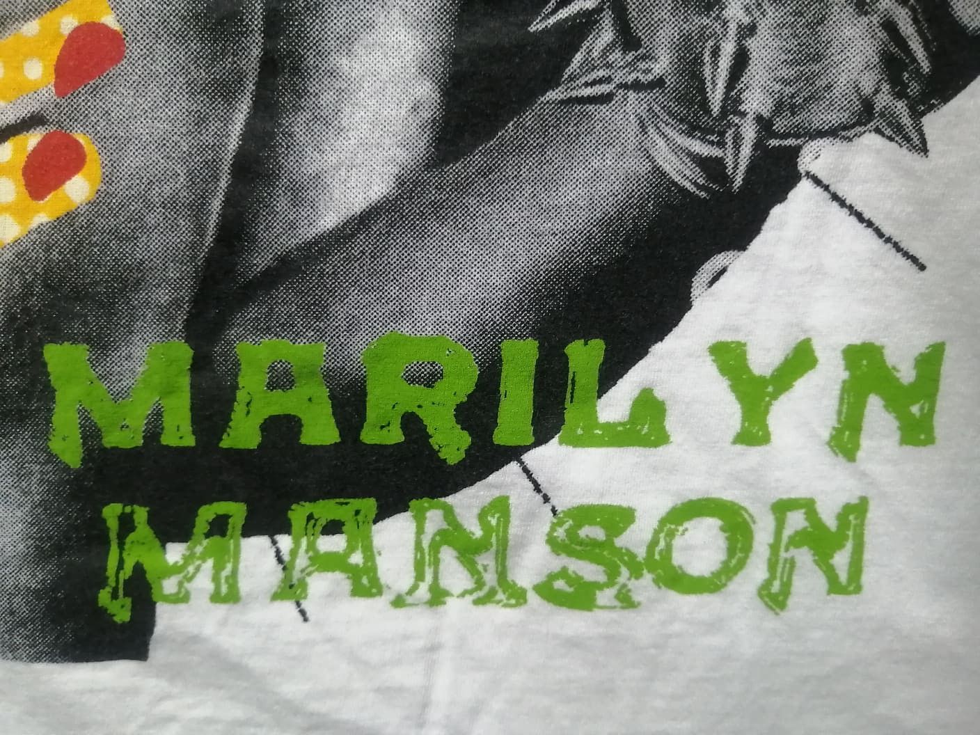 Band Tees × Marilyn Manson × Vintage VINTAGE MARILYN MANSON VERY RARE Size US M / EU 48-50 / 2 - 4 Thumbnail