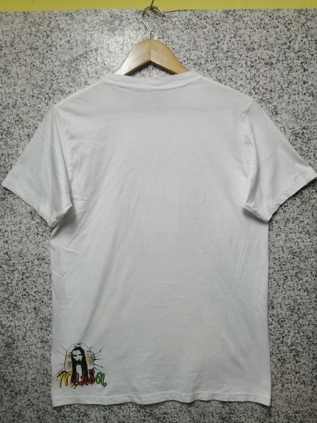 Band Tees × Marilyn Manson × Vintage VINTAGE MARILYN MANSON VERY RARE Size US M / EU 48-50 / 2 - 2 Thumbnail