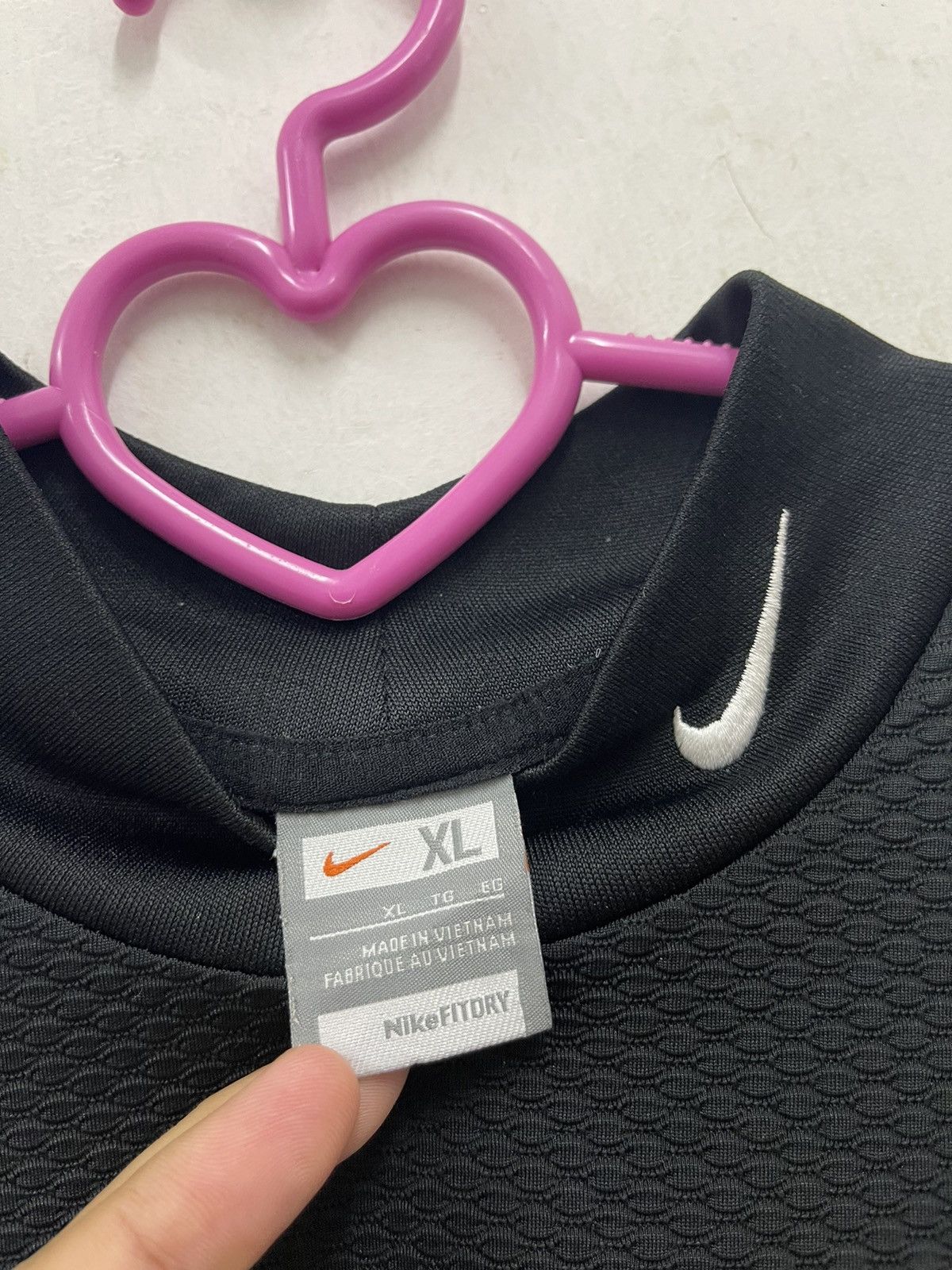 Nike Rare Vintage NIKE Baseball Long Sleeve Turtle Neck Swoosh Size US XL / EU 56 / 4 - 5 Thumbnail