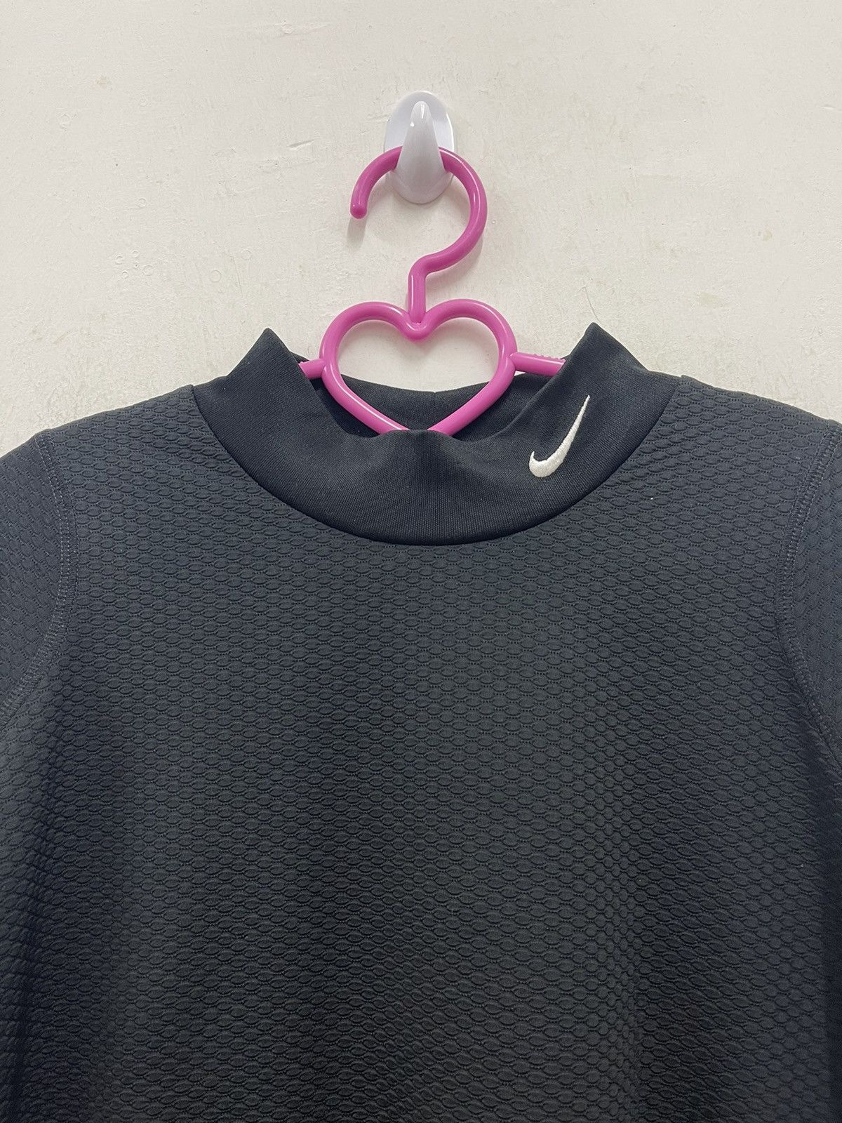 Nike Rare Vintage NIKE Baseball Long Sleeve Turtle Neck Swoosh Size US XL / EU 56 / 4 - 4 Thumbnail