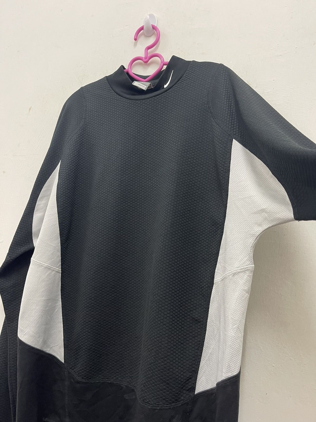 Nike Rare Vintage NIKE Baseball Long Sleeve Turtle Neck Swoosh Size US XL / EU 56 / 4 - 2 Thumbnail
