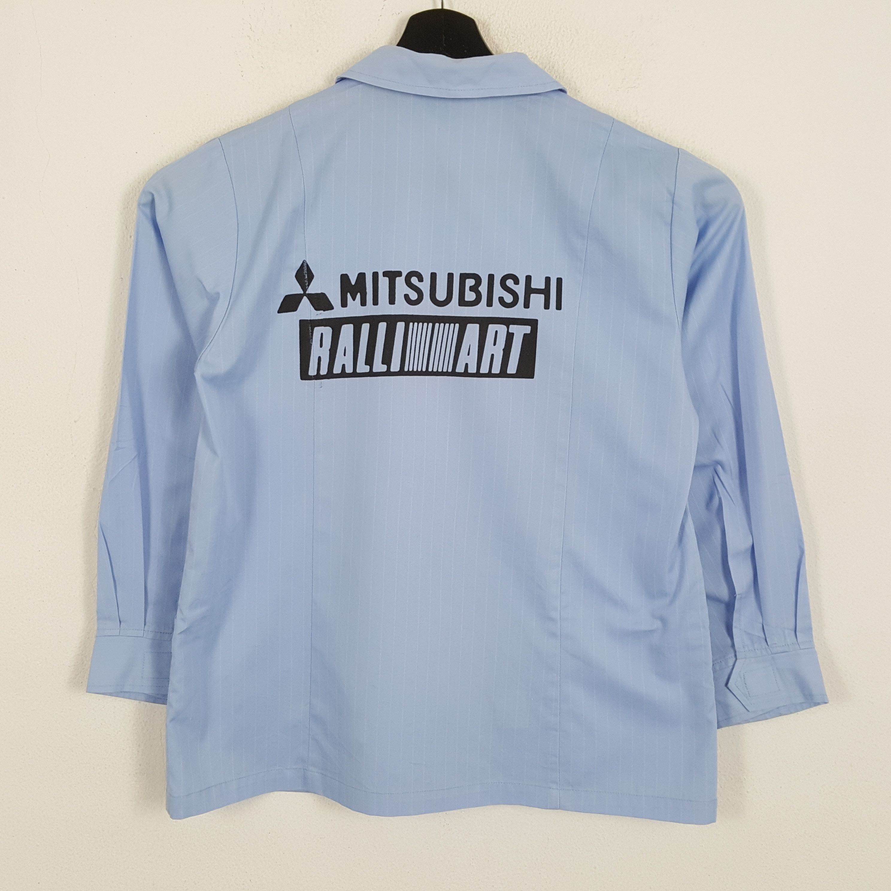 MITSUBISHI RALLI ART Motorsports Custom Button Up Jacket